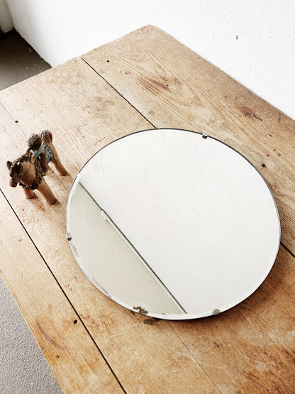 Antique Petite Bevel Edge Mirror