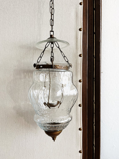Vintage Pressed Glass Lantern