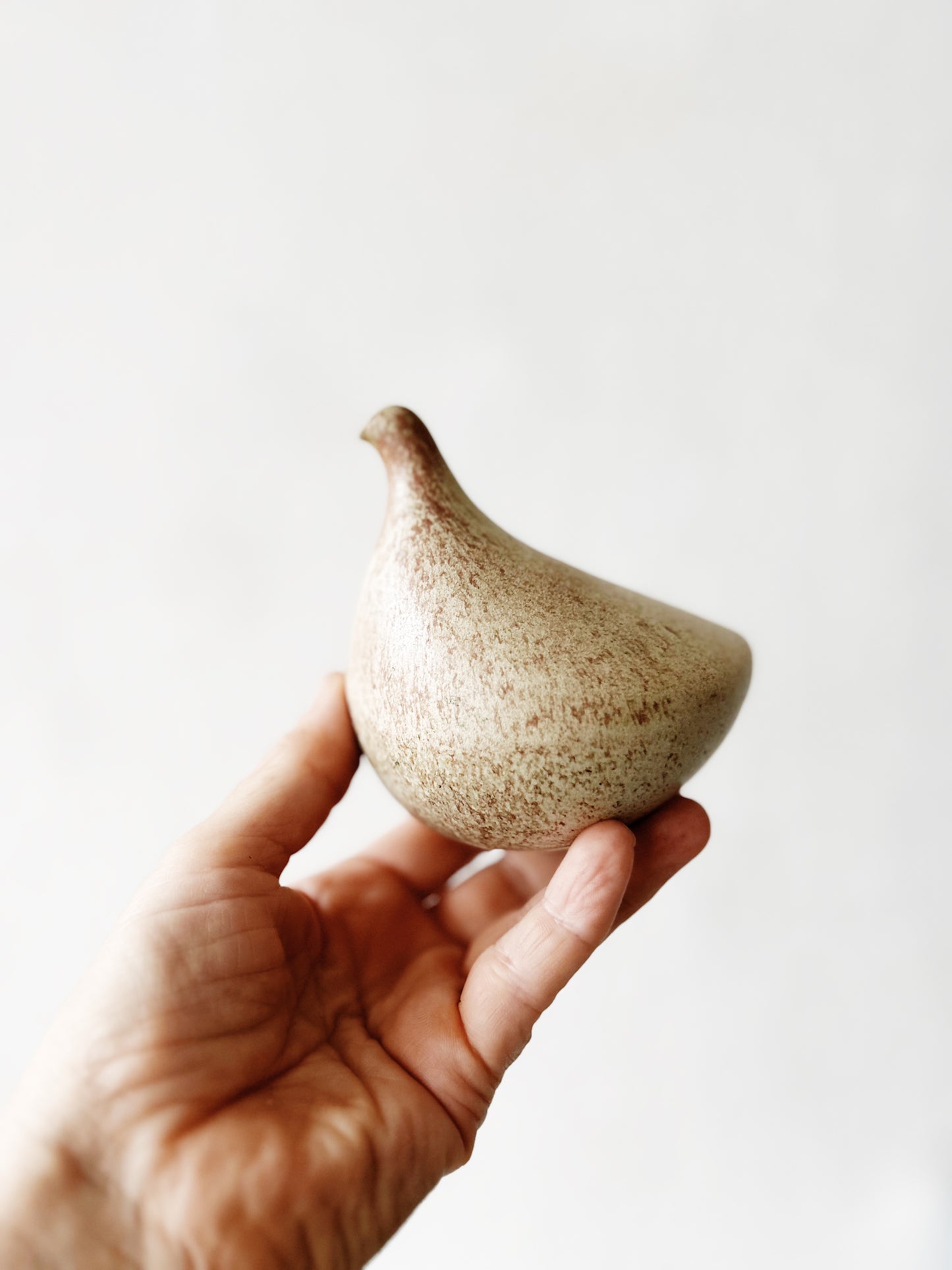 Modernist Handmade Pottery Bird