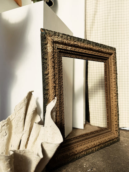 Antique Carved Wood Frame