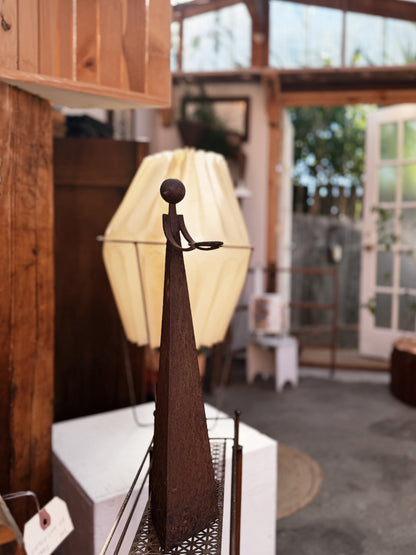 Vintage Cast Iron Sculpture