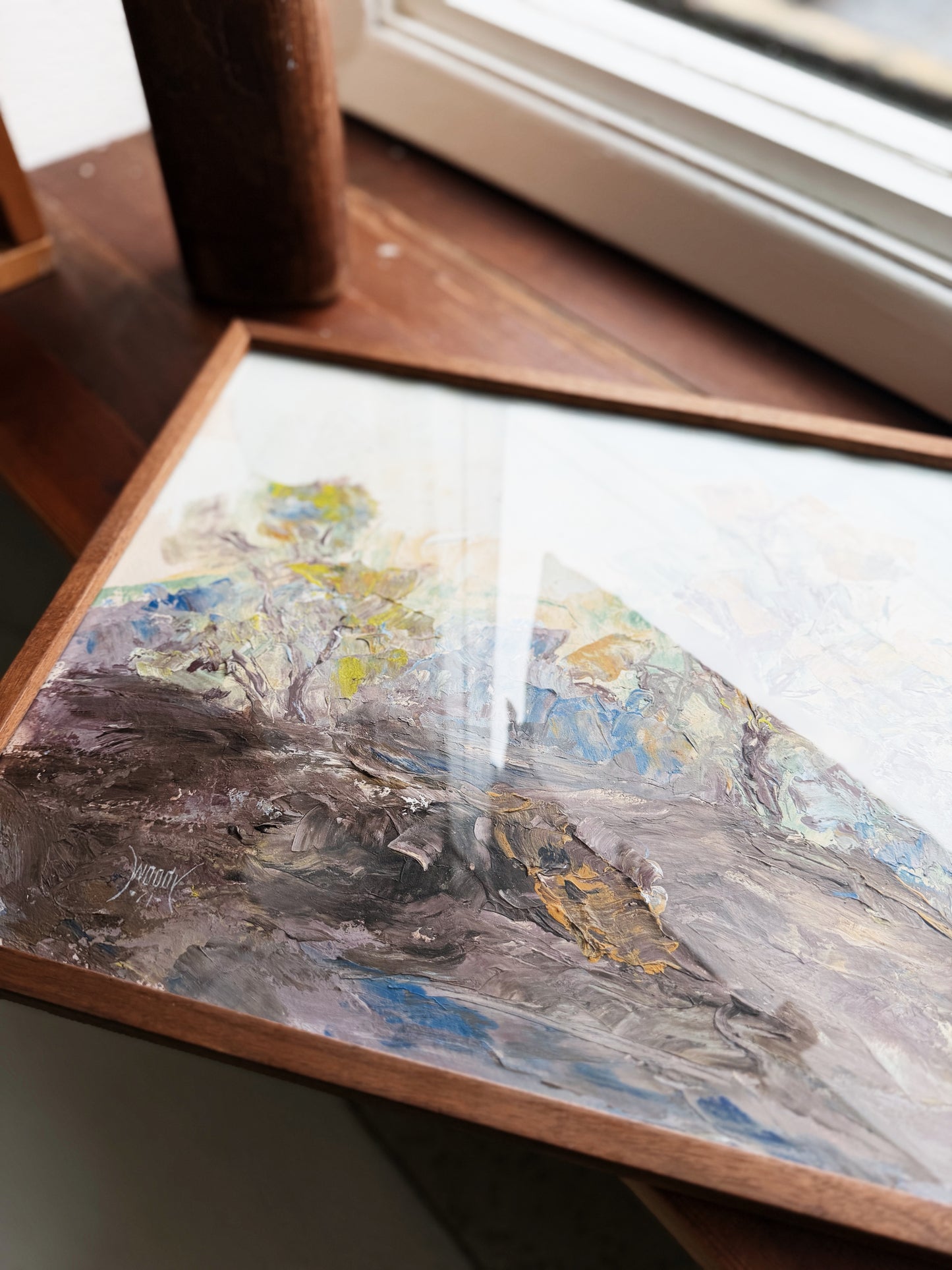 Original Woody Tallman Landscape Painting