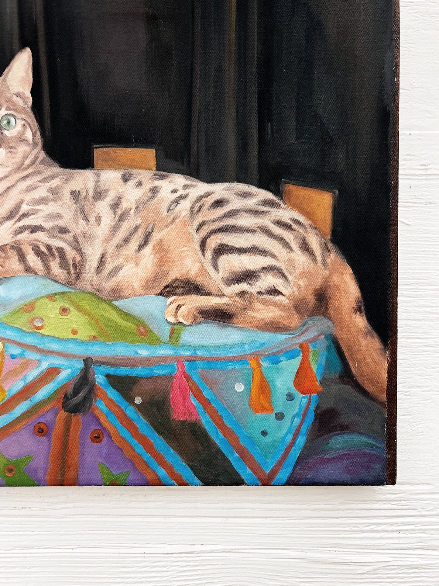 Vintage Folk Art Painting