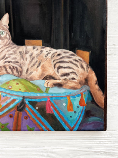 Vintage Folk Art Painting