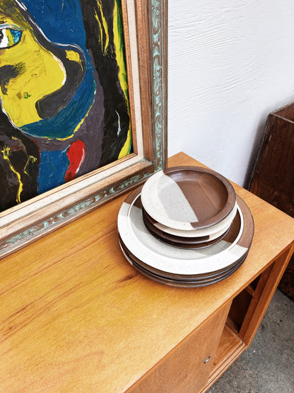1970s Jim McBride for Fabrik Stoneware Plates