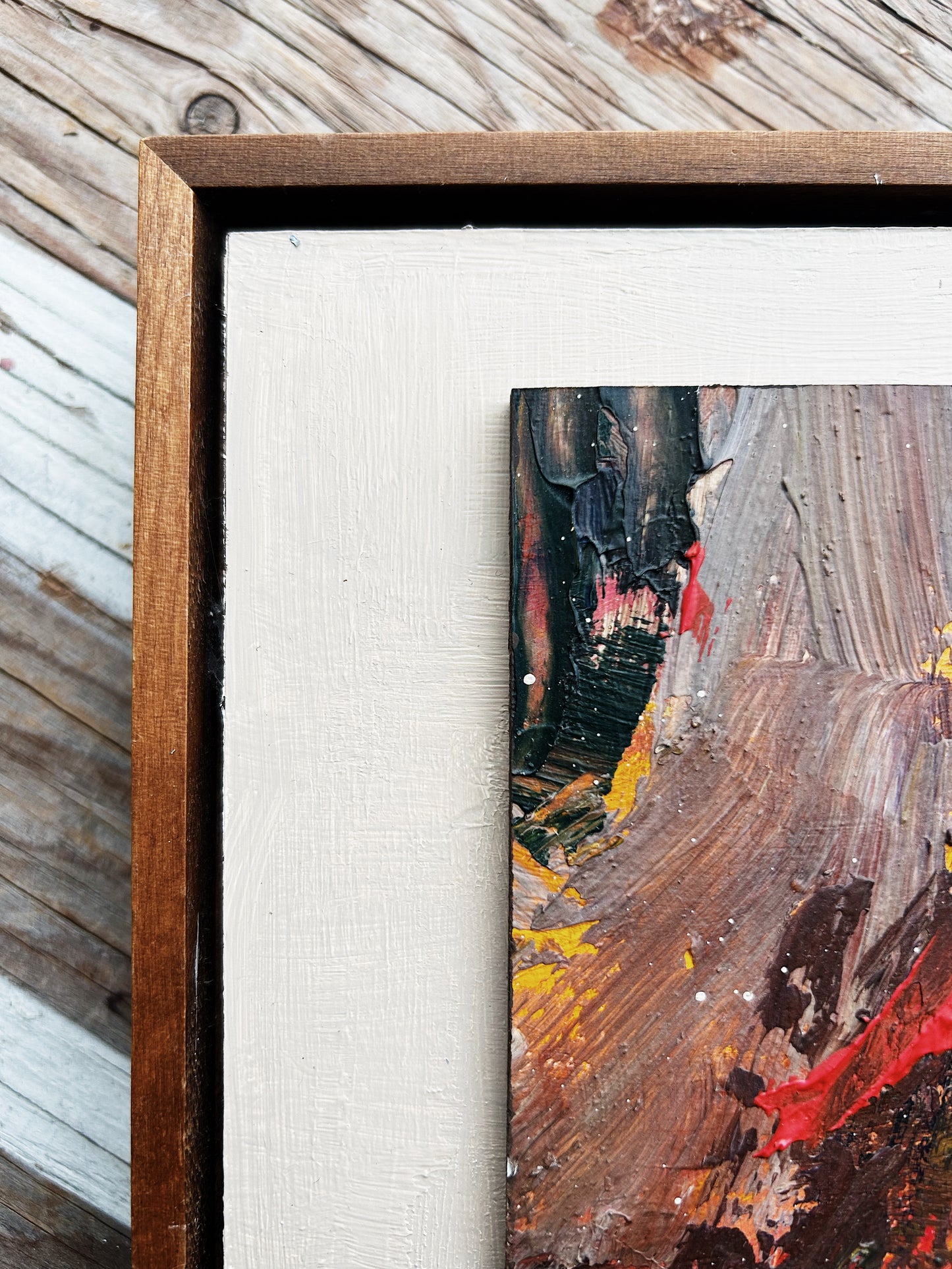 Mid Century Abstract Expressionist Painting