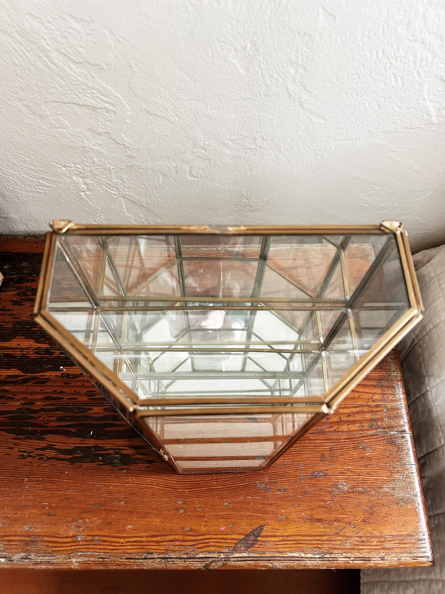 Tiered Glass Display Case