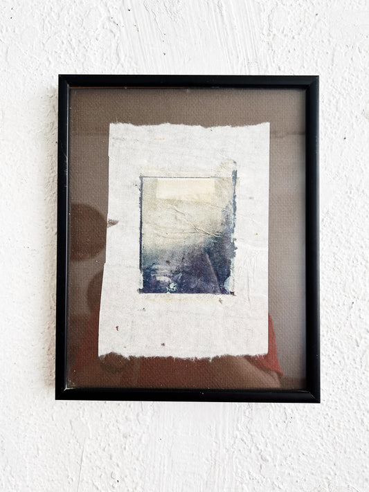 Vintage Original Etching on Handmade Paper