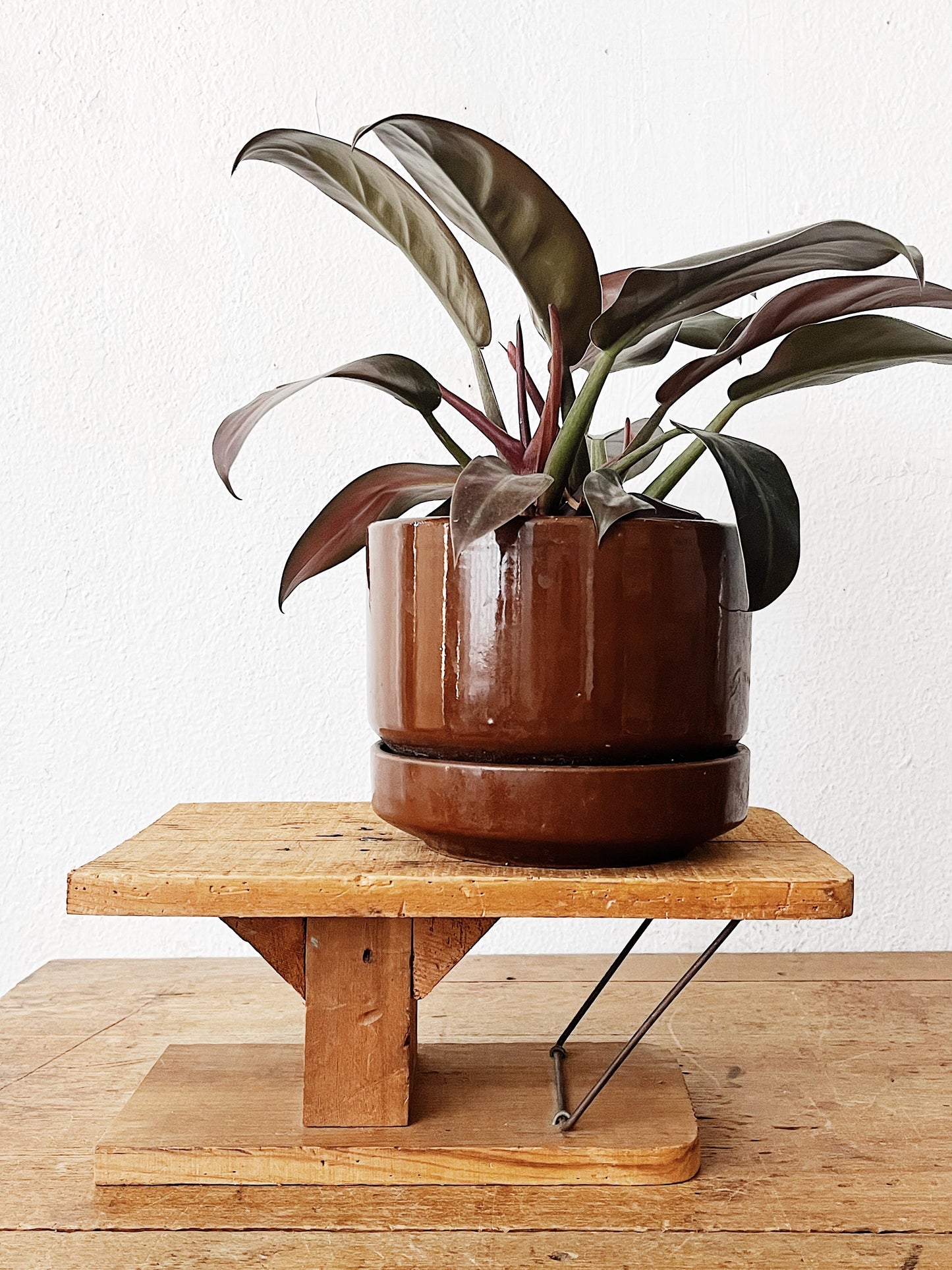 Vintage Folk Art Shelf