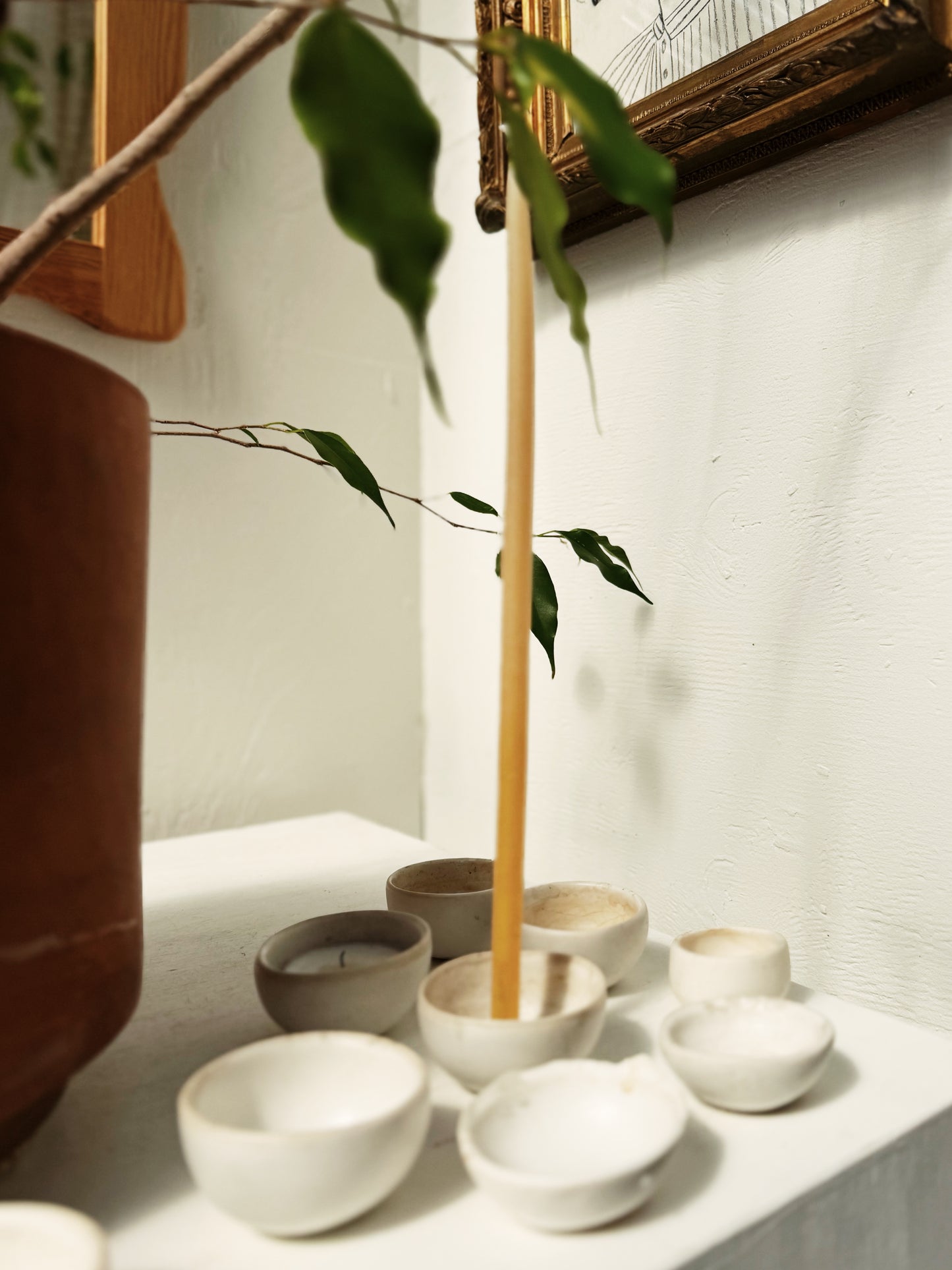 Handmade Ceramic Votive Cup Set