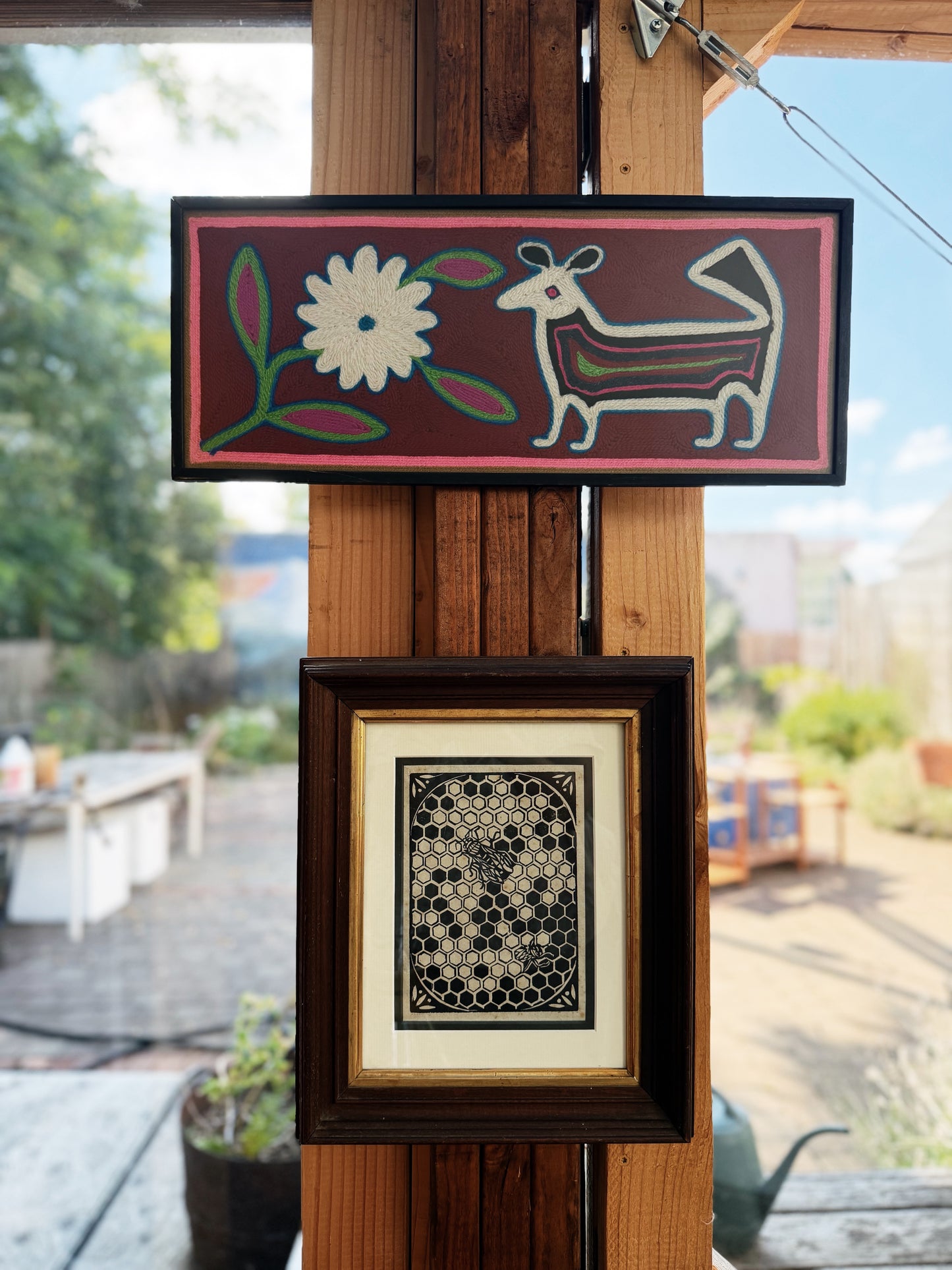 Vintage Original Block Print