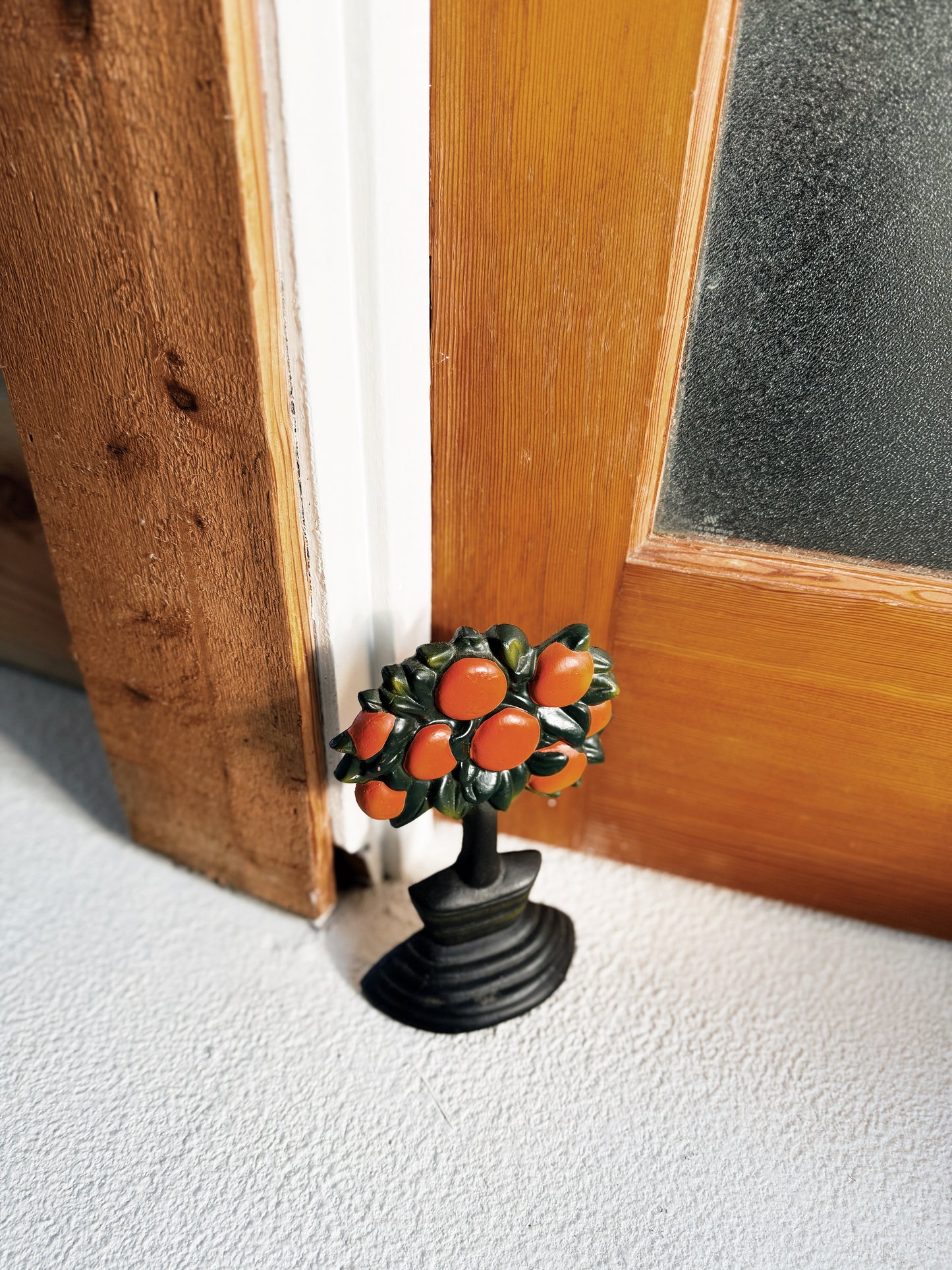 Vintage Cast Iron Door Stop