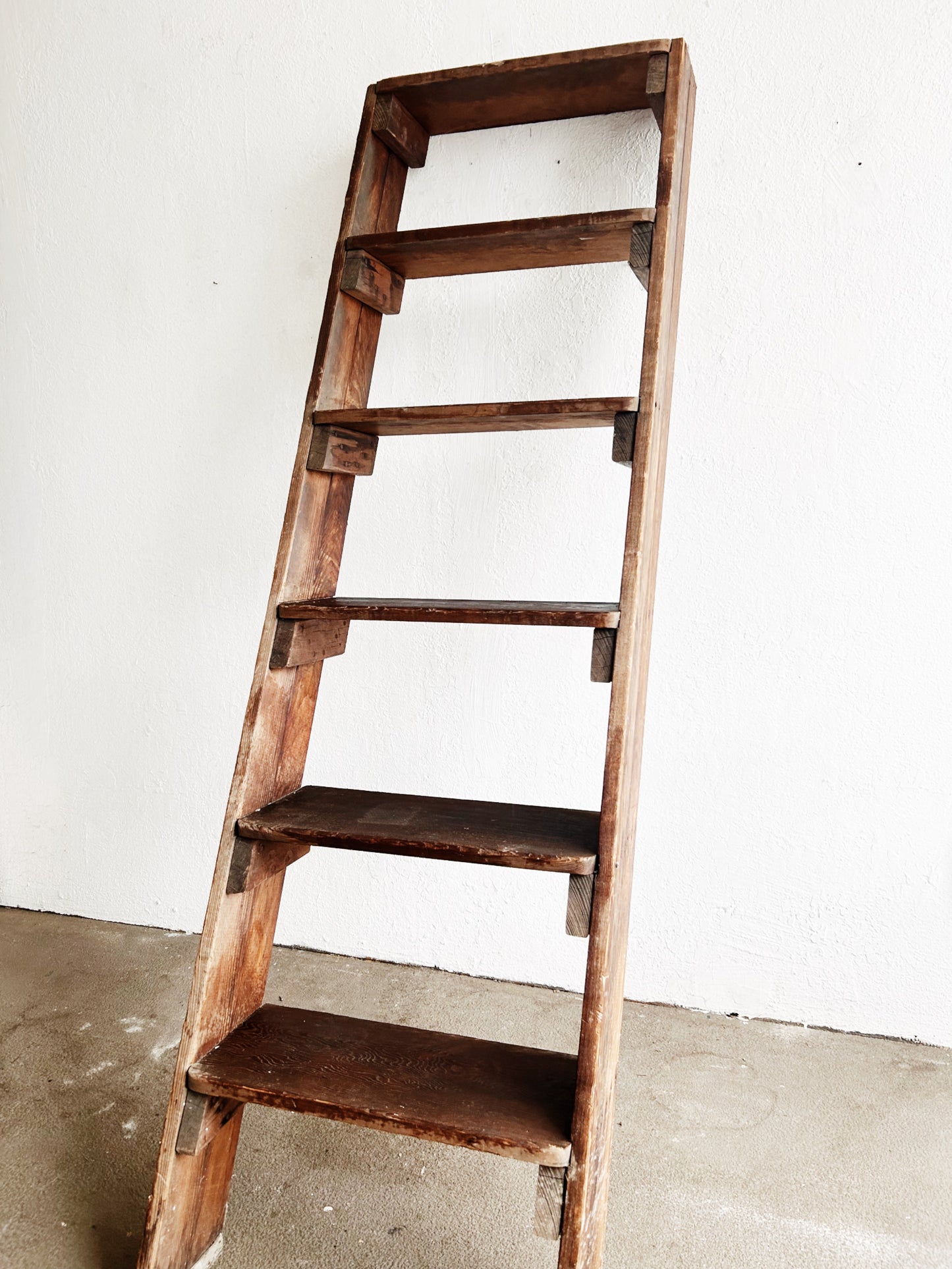 Antique Ladder Shelf