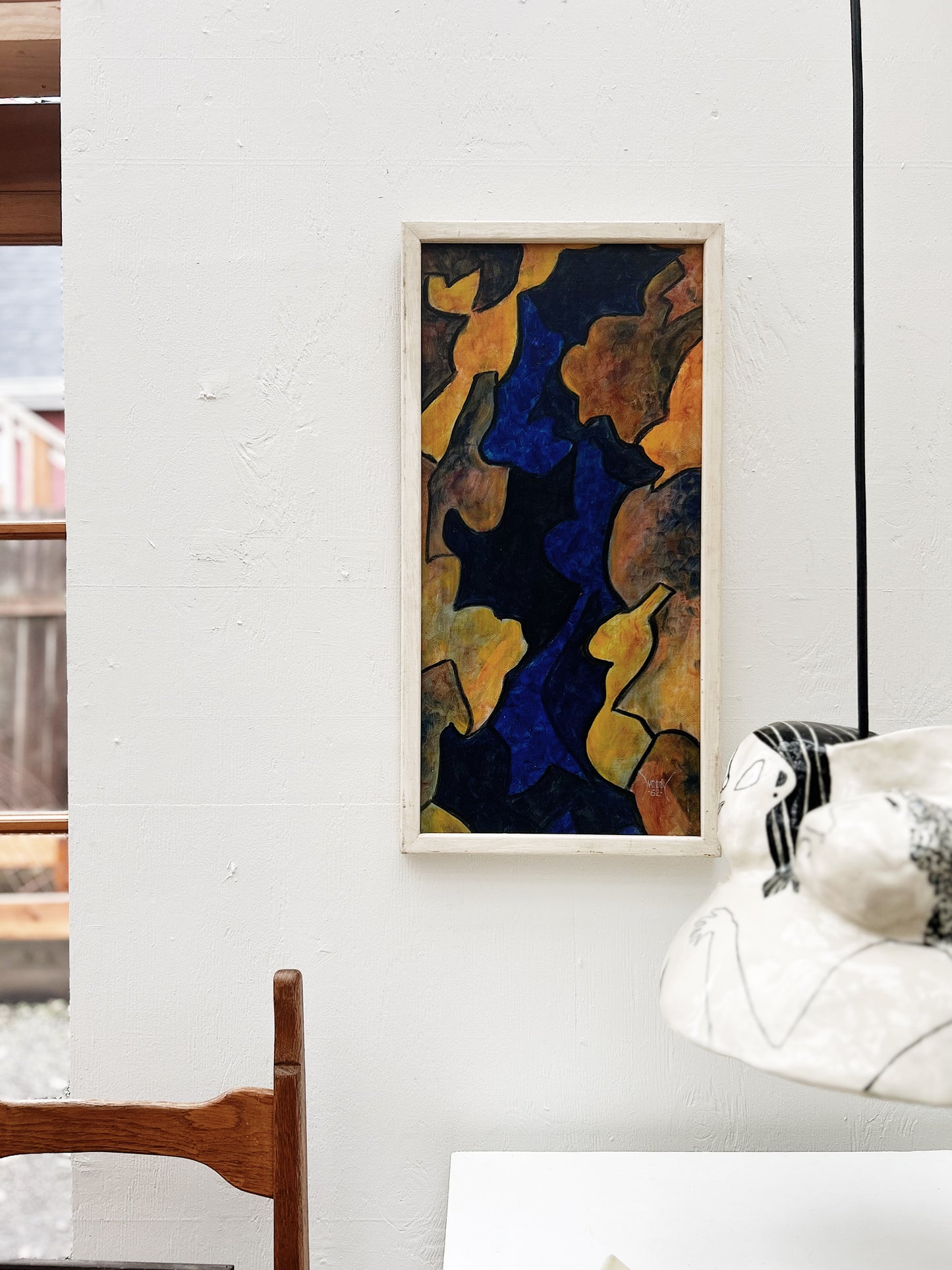 Original Mid Century Woody Tallman Painting