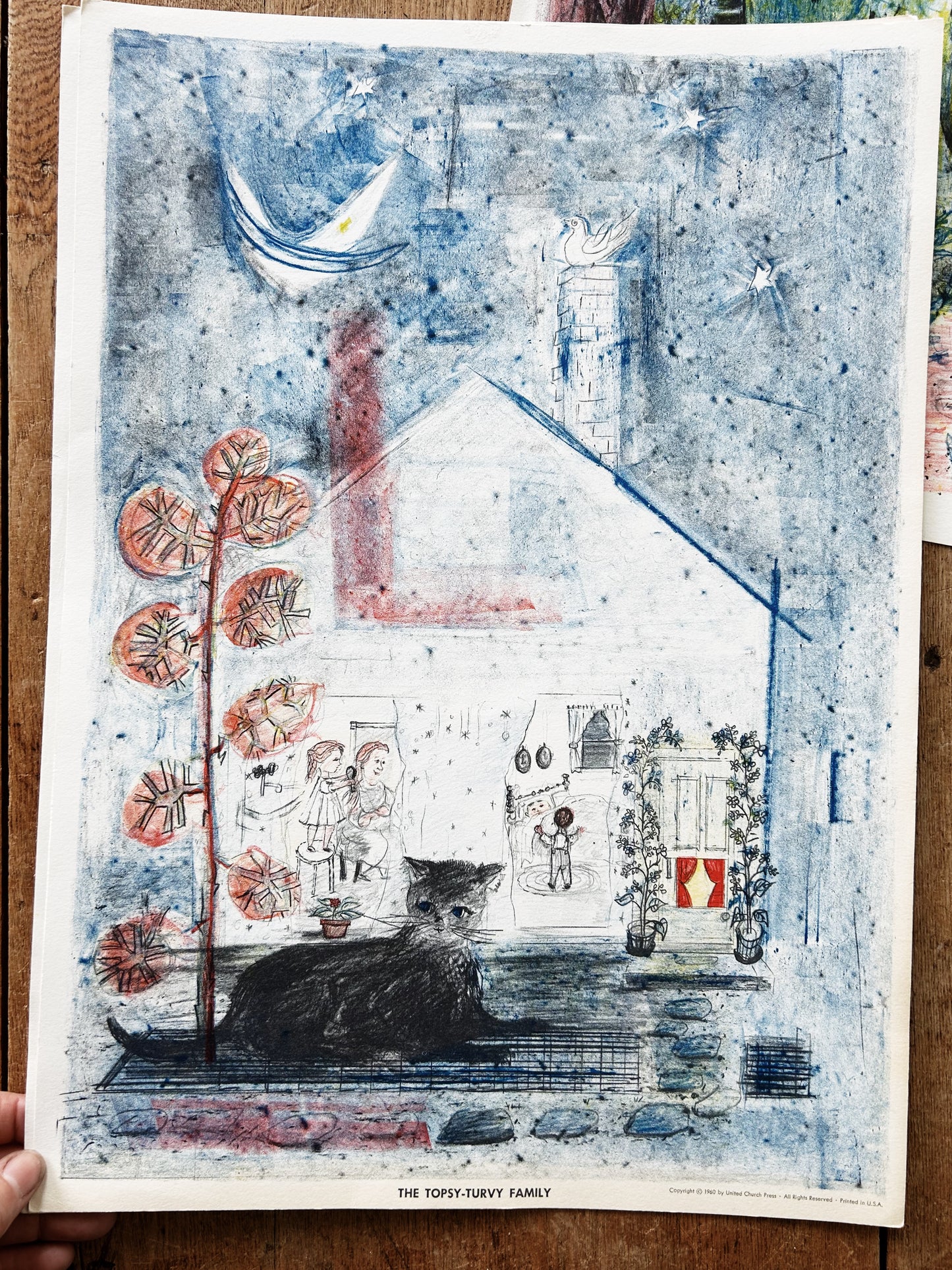 Mid Century Oversized Print