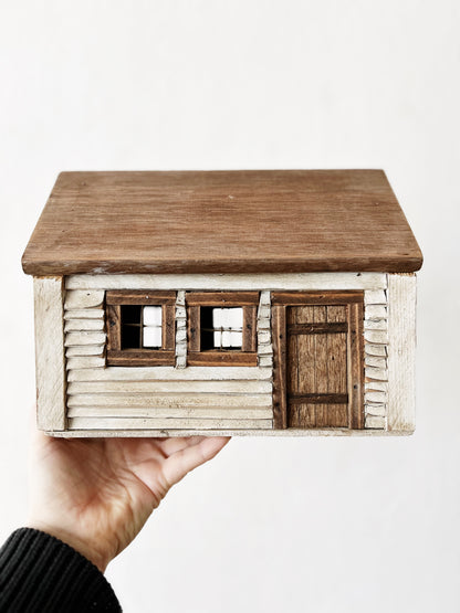 Folk Art Cottage Model