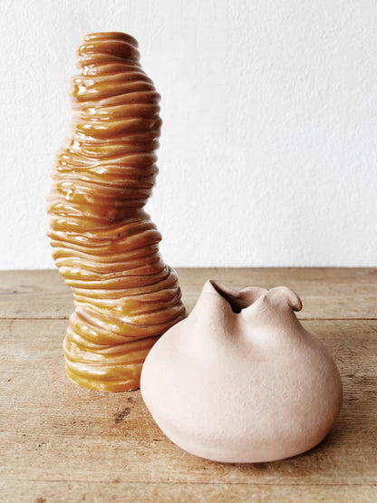 Handmade Coil Pottery Vase
