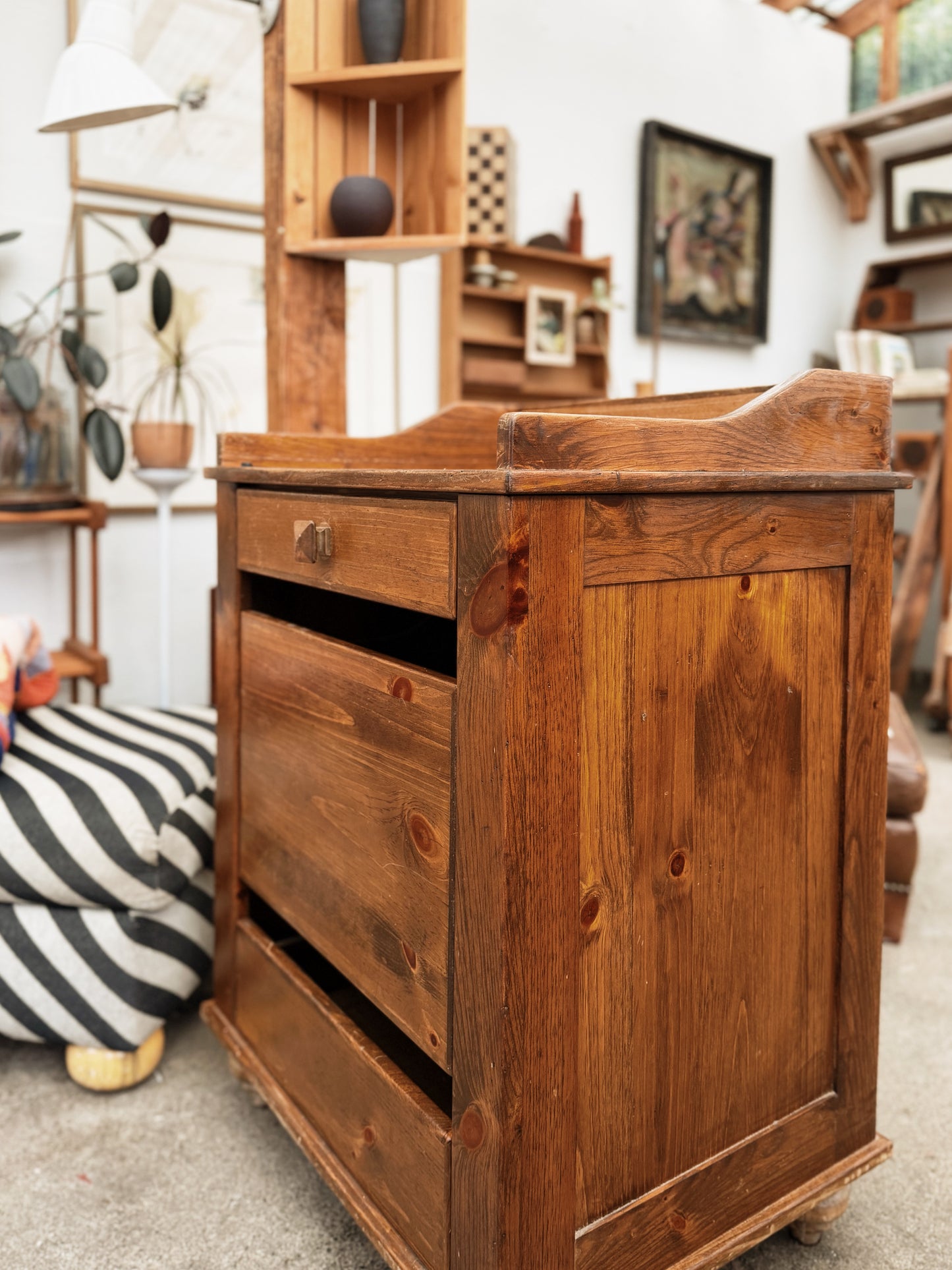 Vintage Wood Cabinet