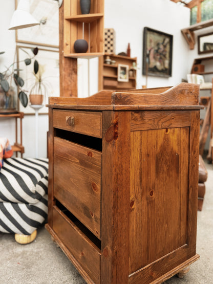 Vintage Wood Cabinet