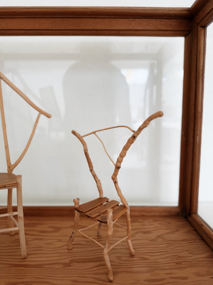 Vintage Handmade Twig Chair