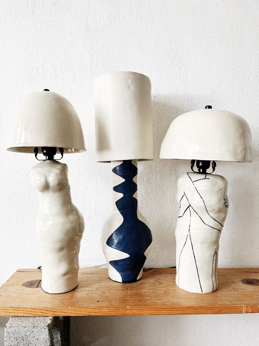 Rebecca Boraz Ceramic Lamp
