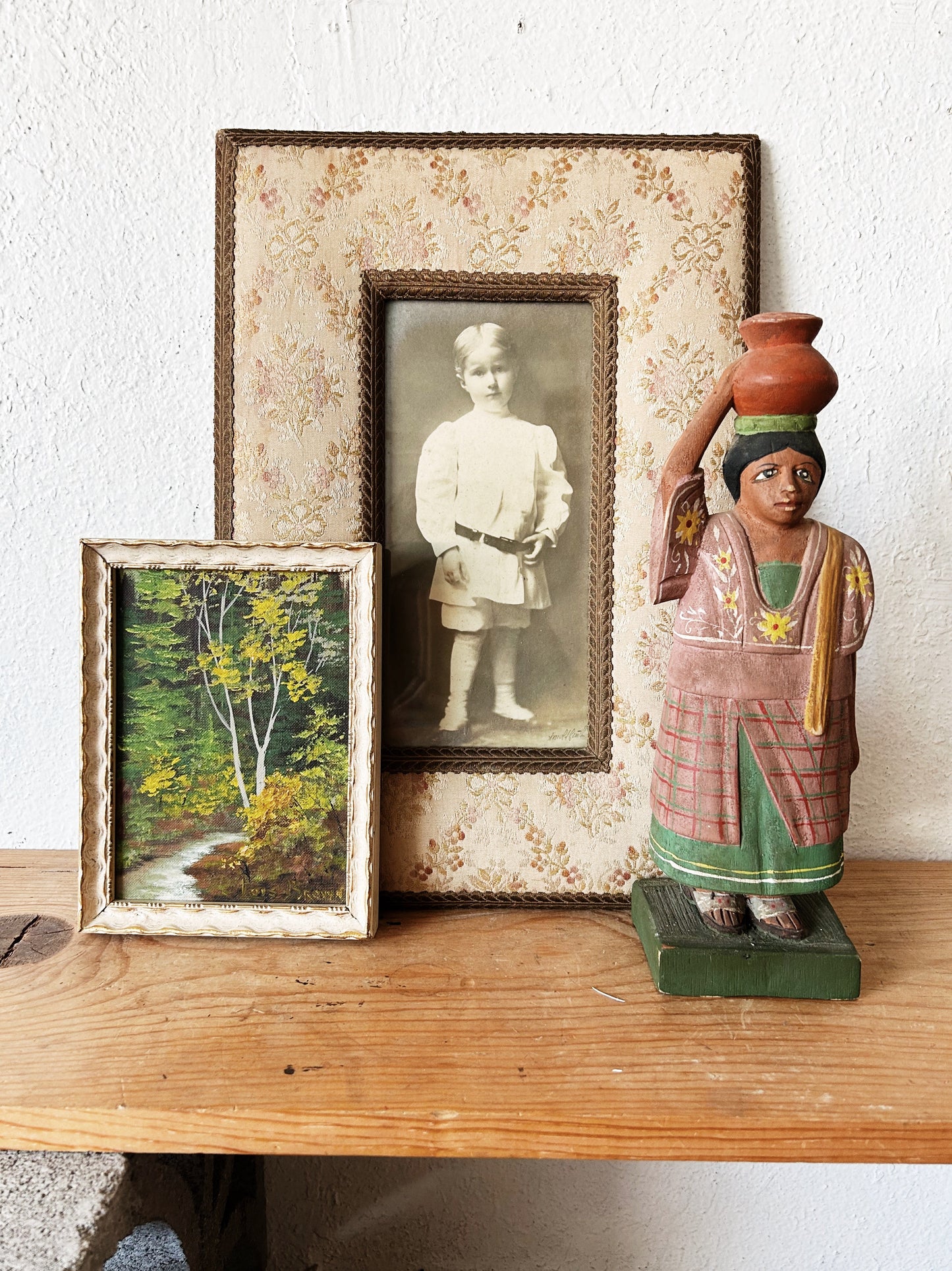 Petite Landscape Painting