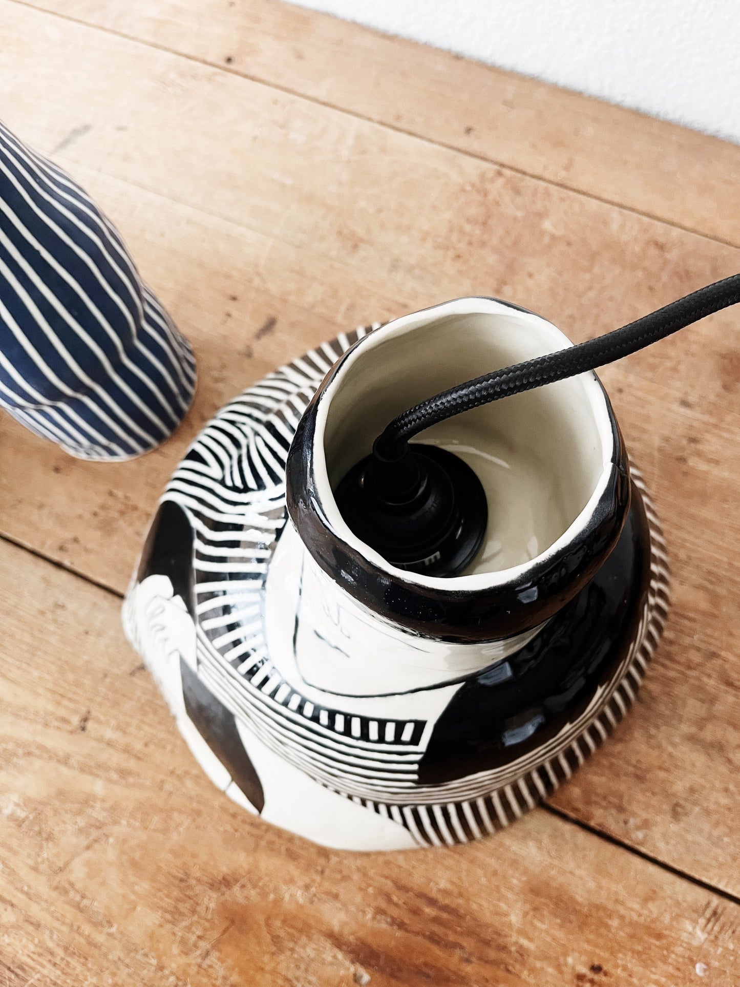 Rebecca Boraz Ceramic Lamp