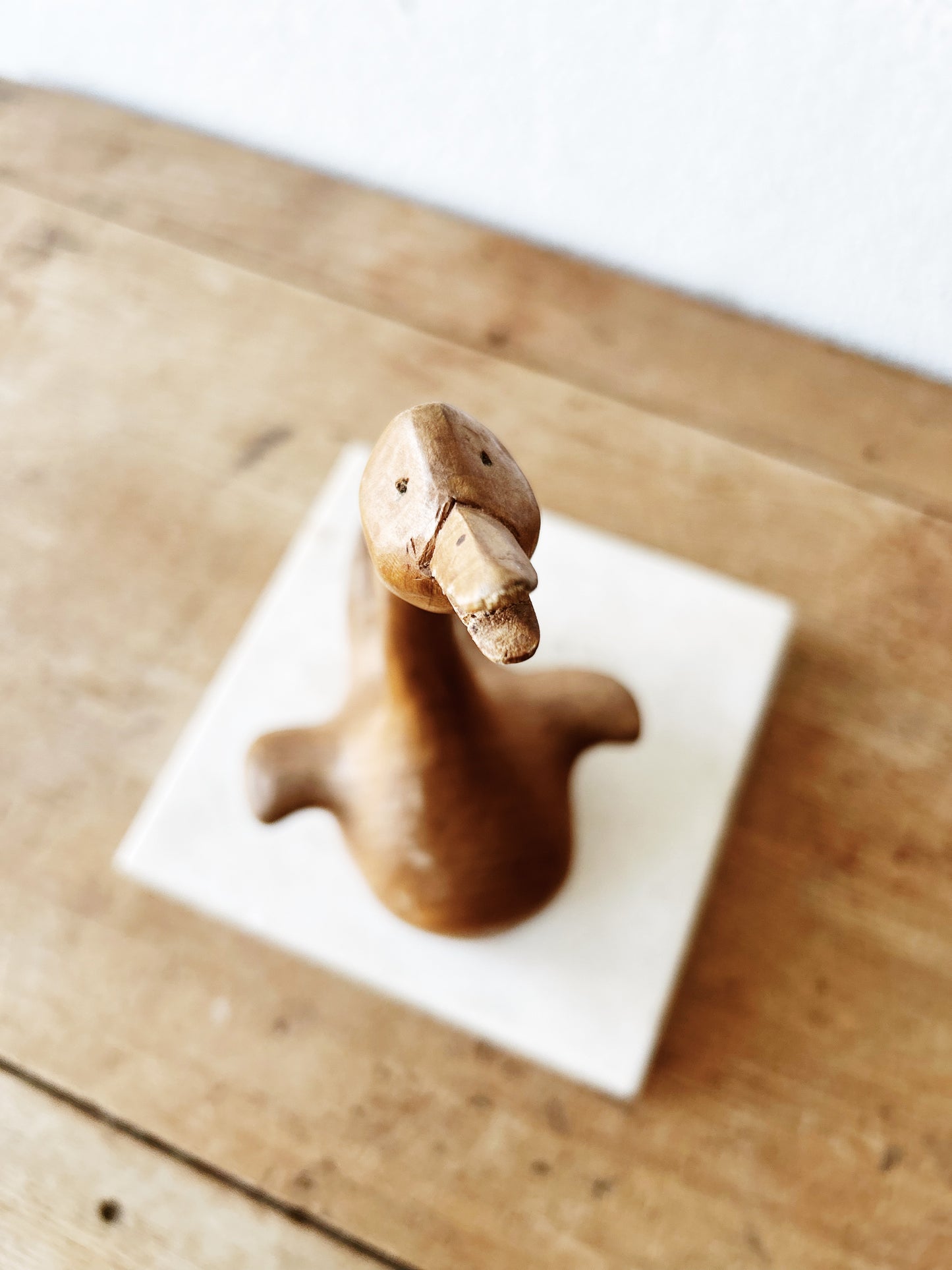 Hand Carved Modernist Bird