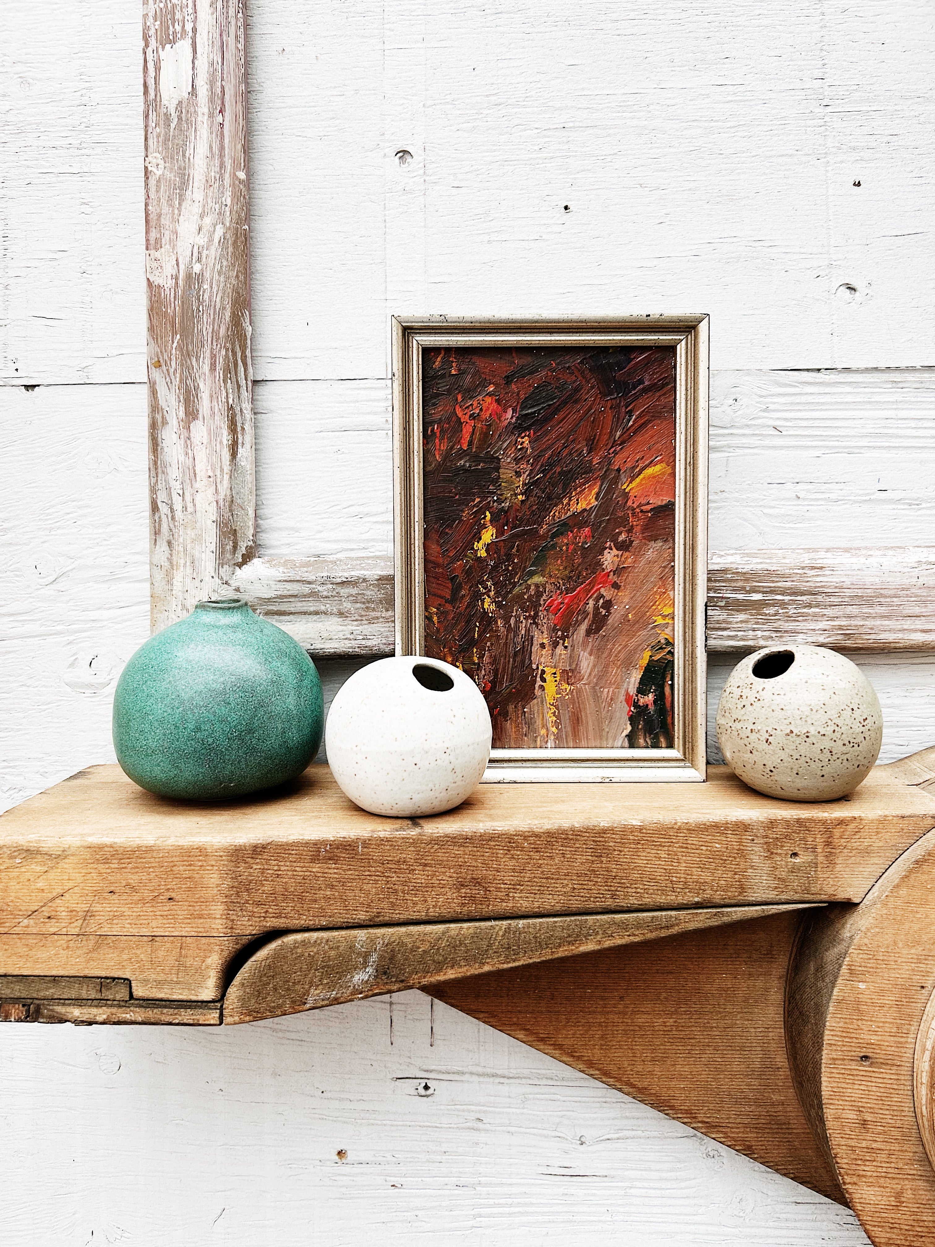 Japanese Miya Pebble Vase - Thumbnail 5