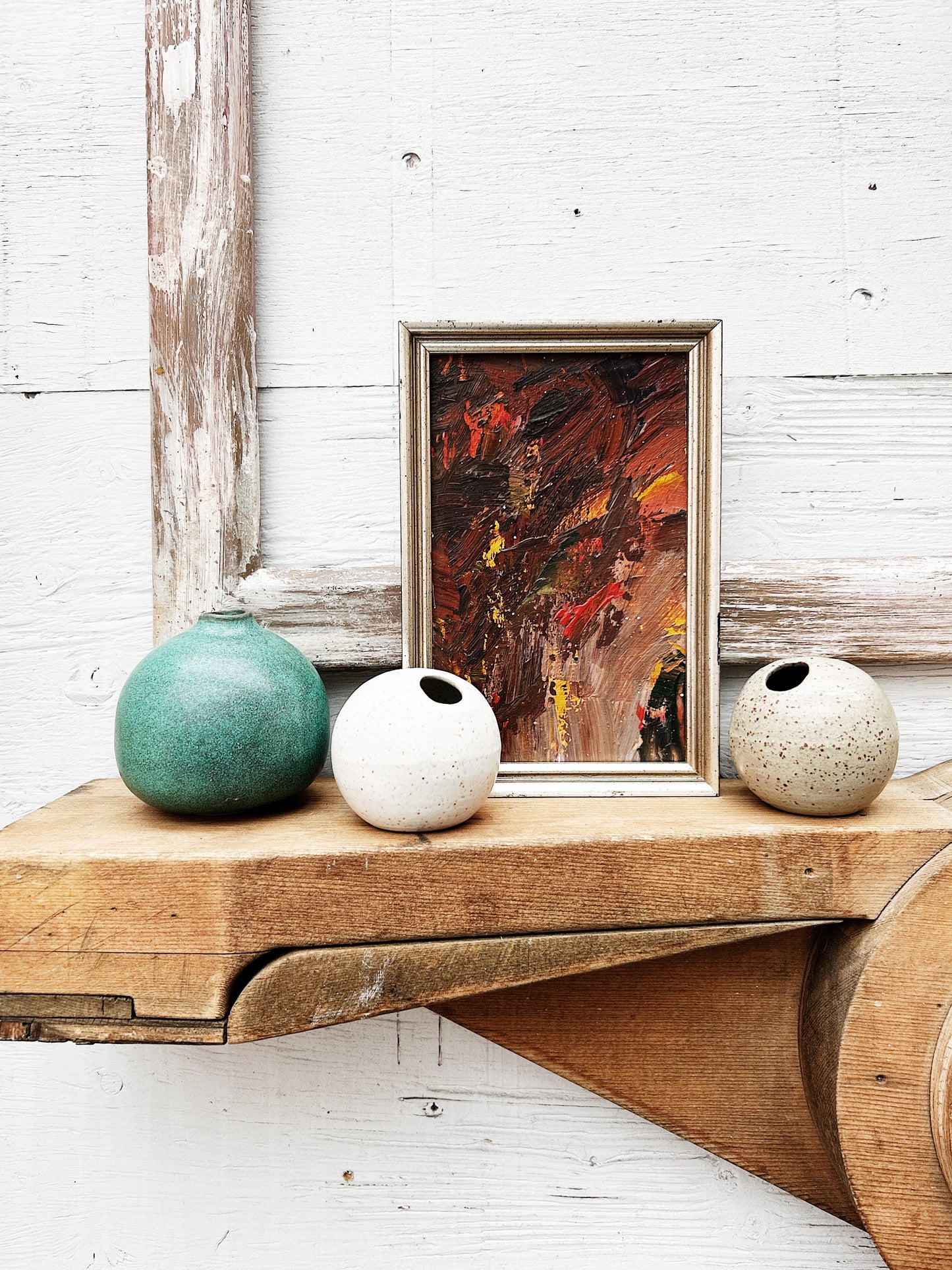 Japanese Miya Pebble Vase
