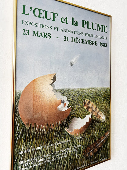Vintage French Gallery Poster