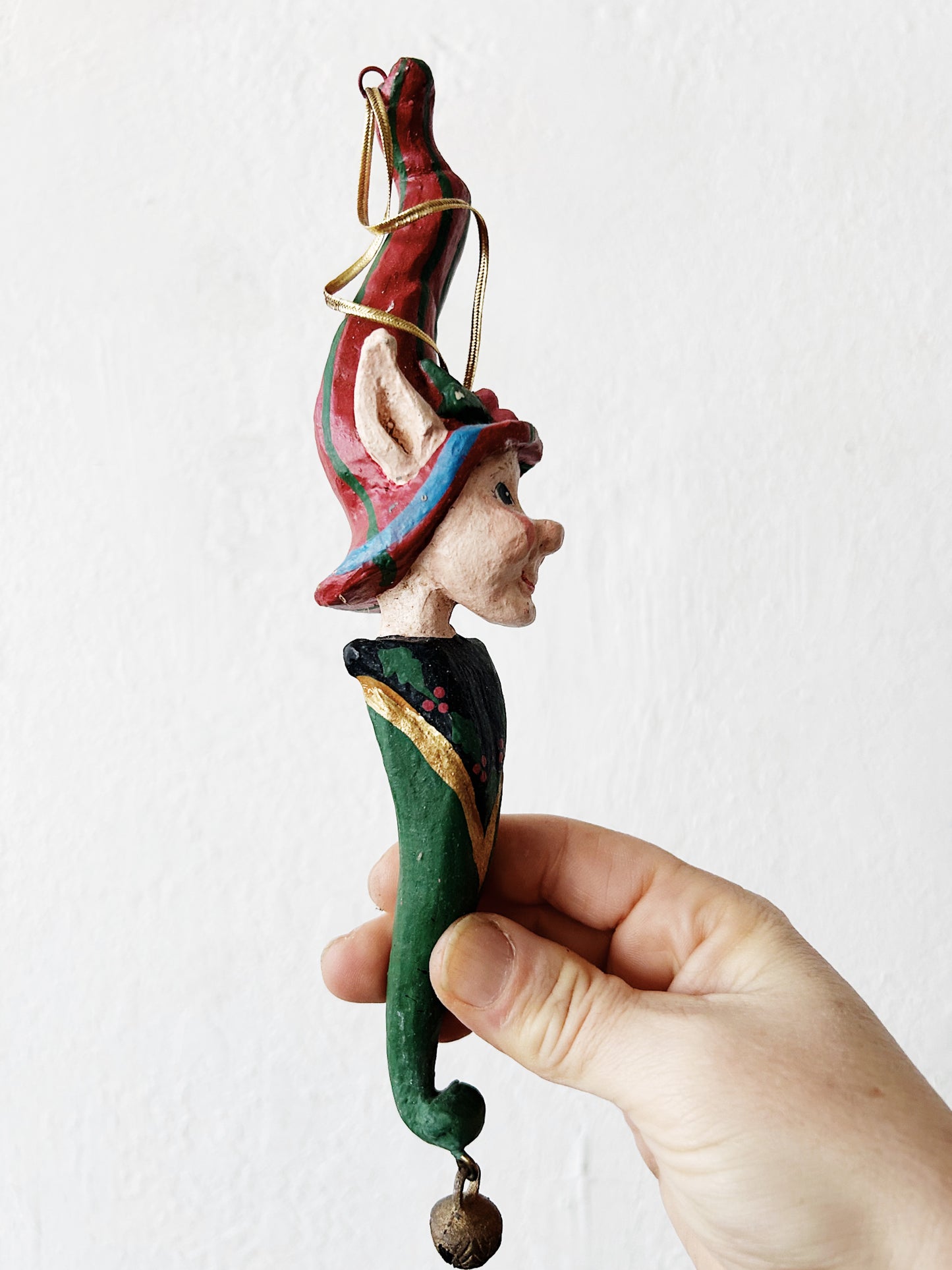 Vintage Denise Calla Folk Art ‘Enchanted Forest’ Ornaments