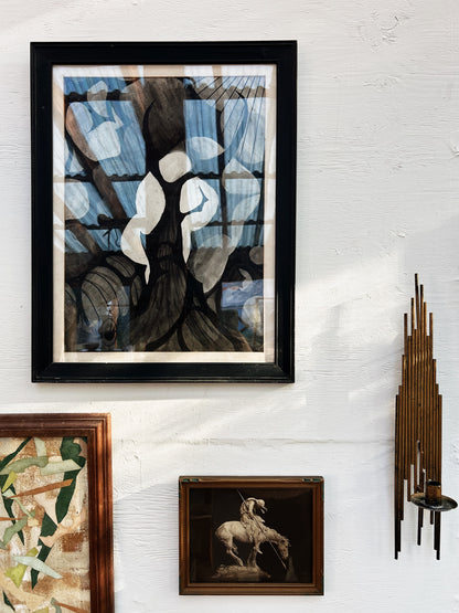 Original Mid Century Woody Tallman Painting