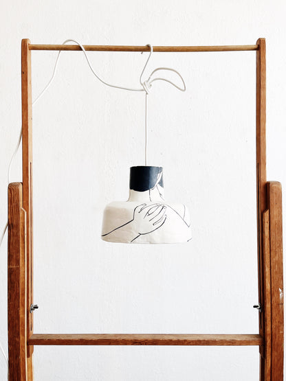 Rebecca Boraz Ceramic Pendant Lamp