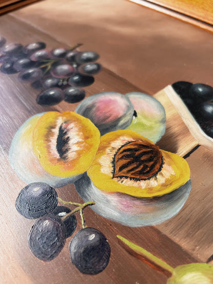 Vintage Still Life Oil Painting