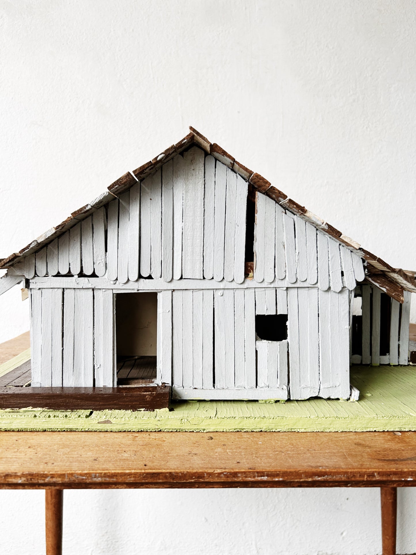 Folk Art Barn Model