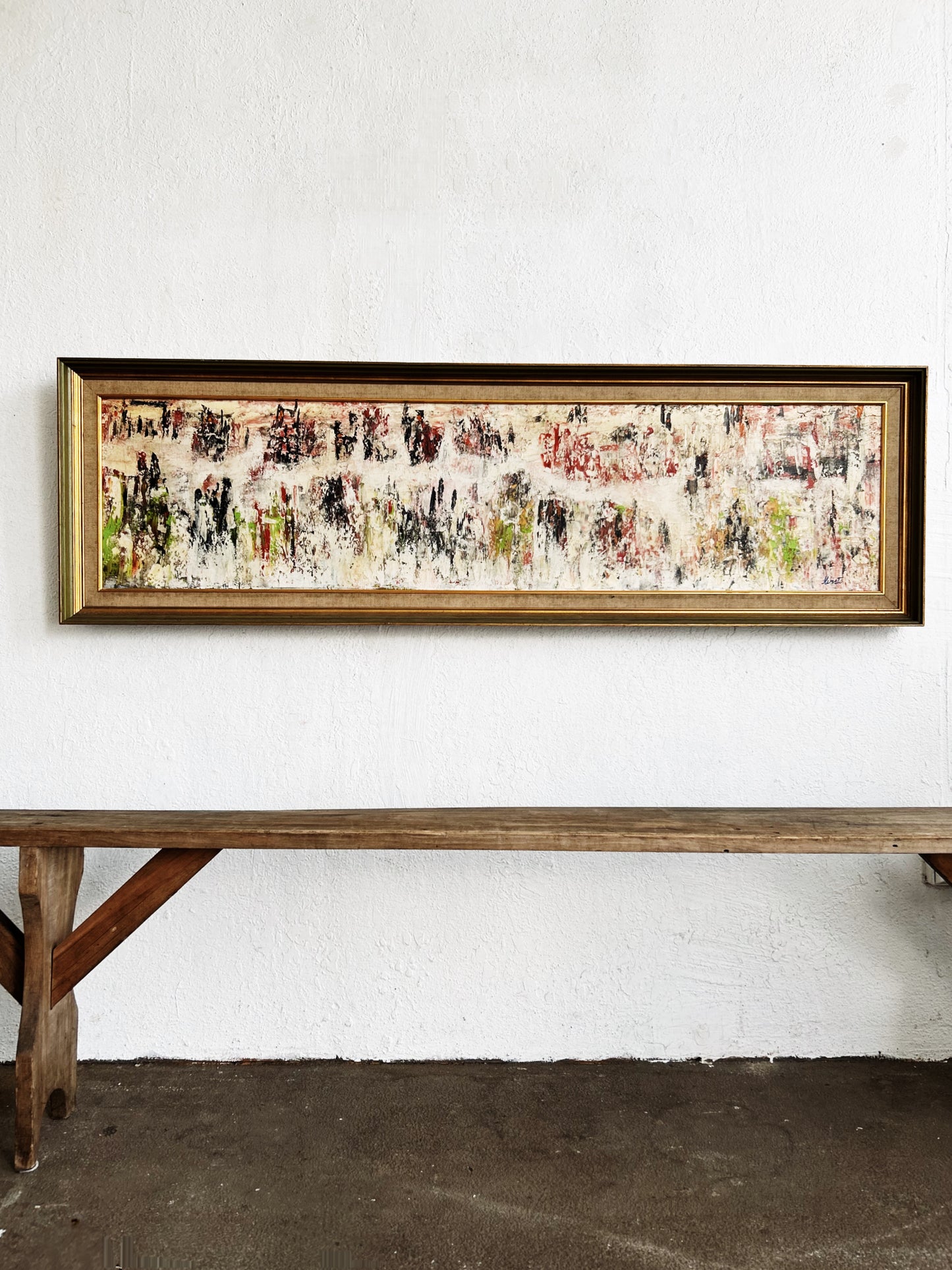 Original Abstract Oil Painting