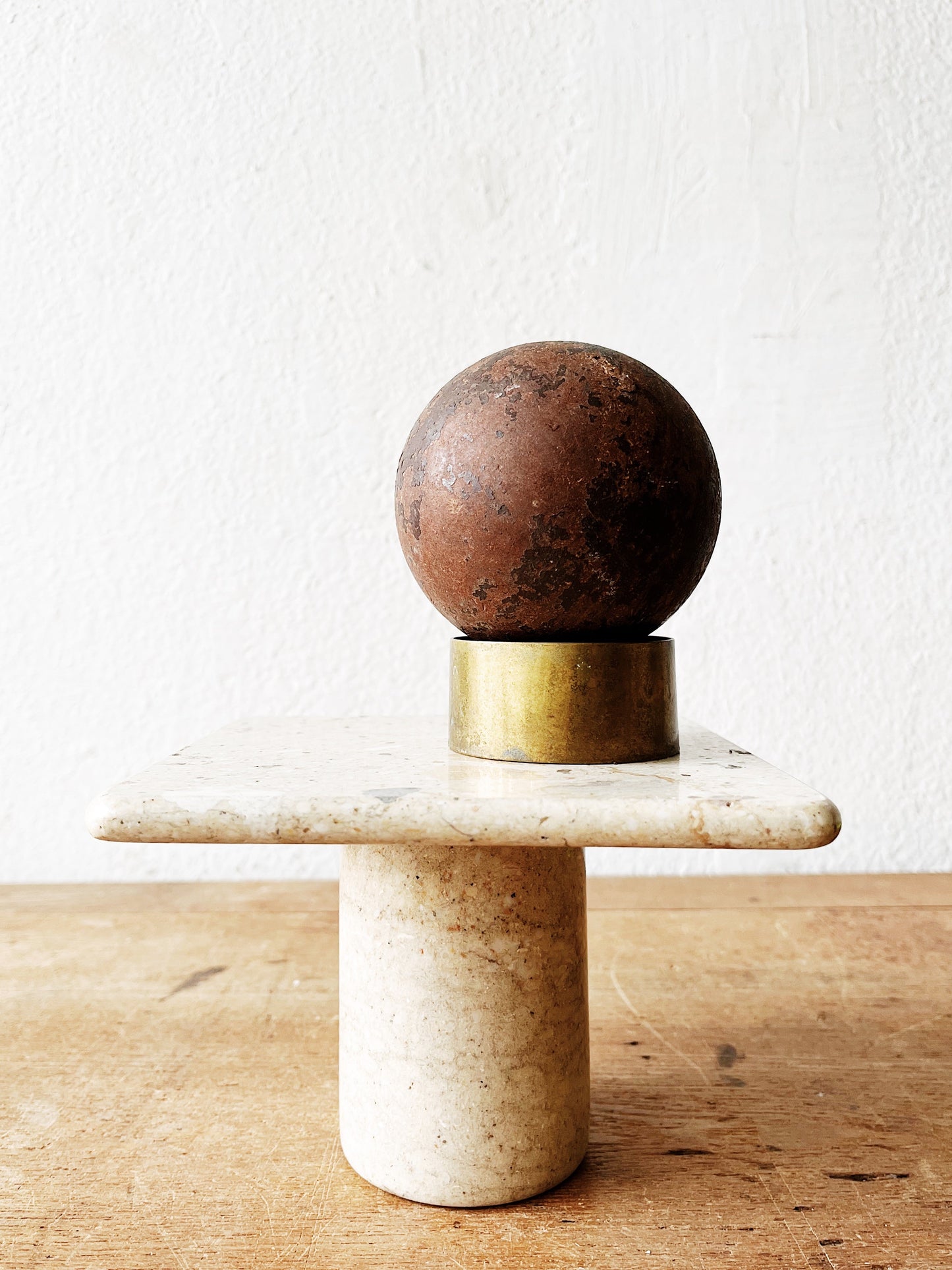 Modernist Marble Display Stand