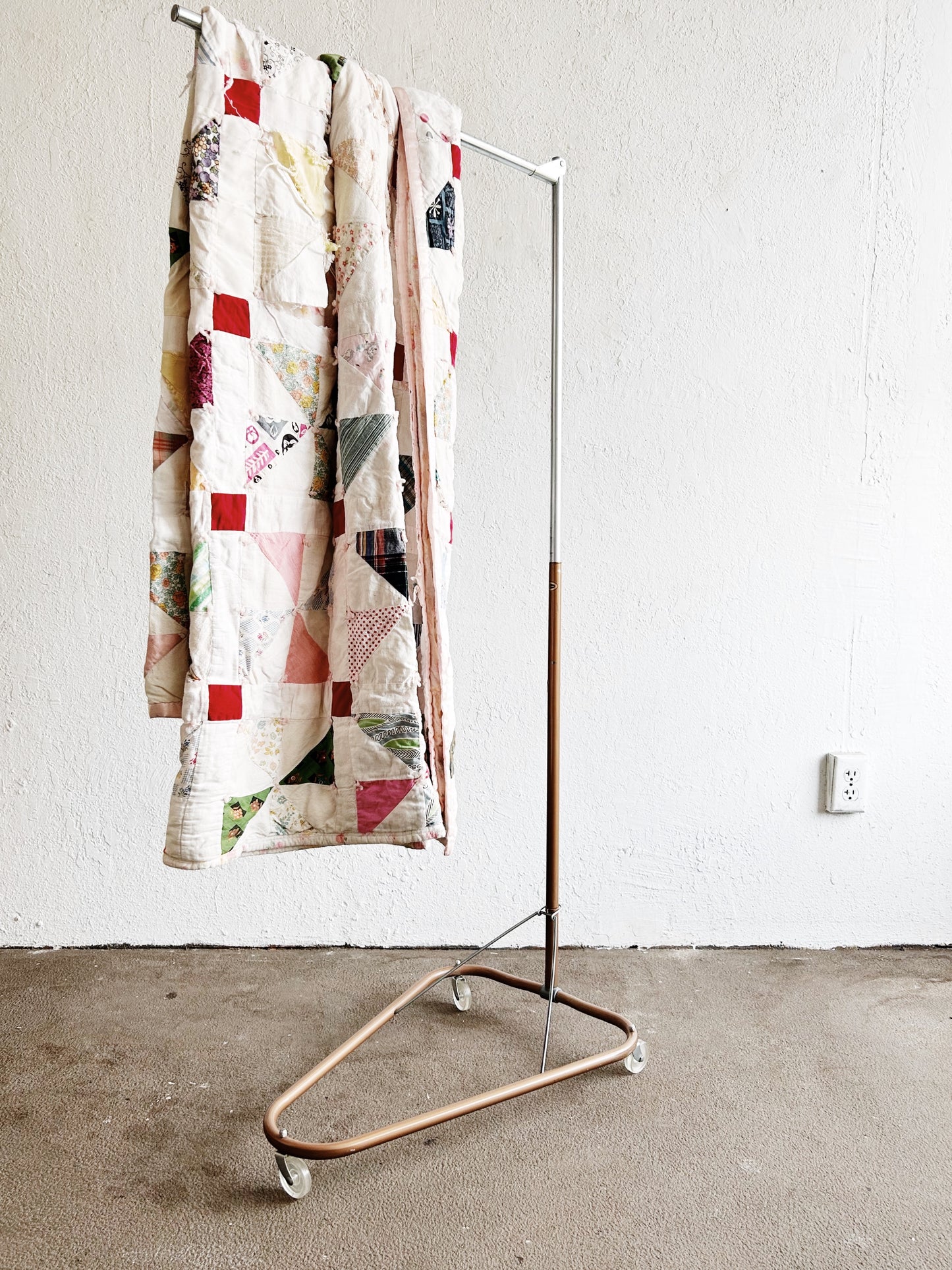 Industrial Collapsible Garment Rack