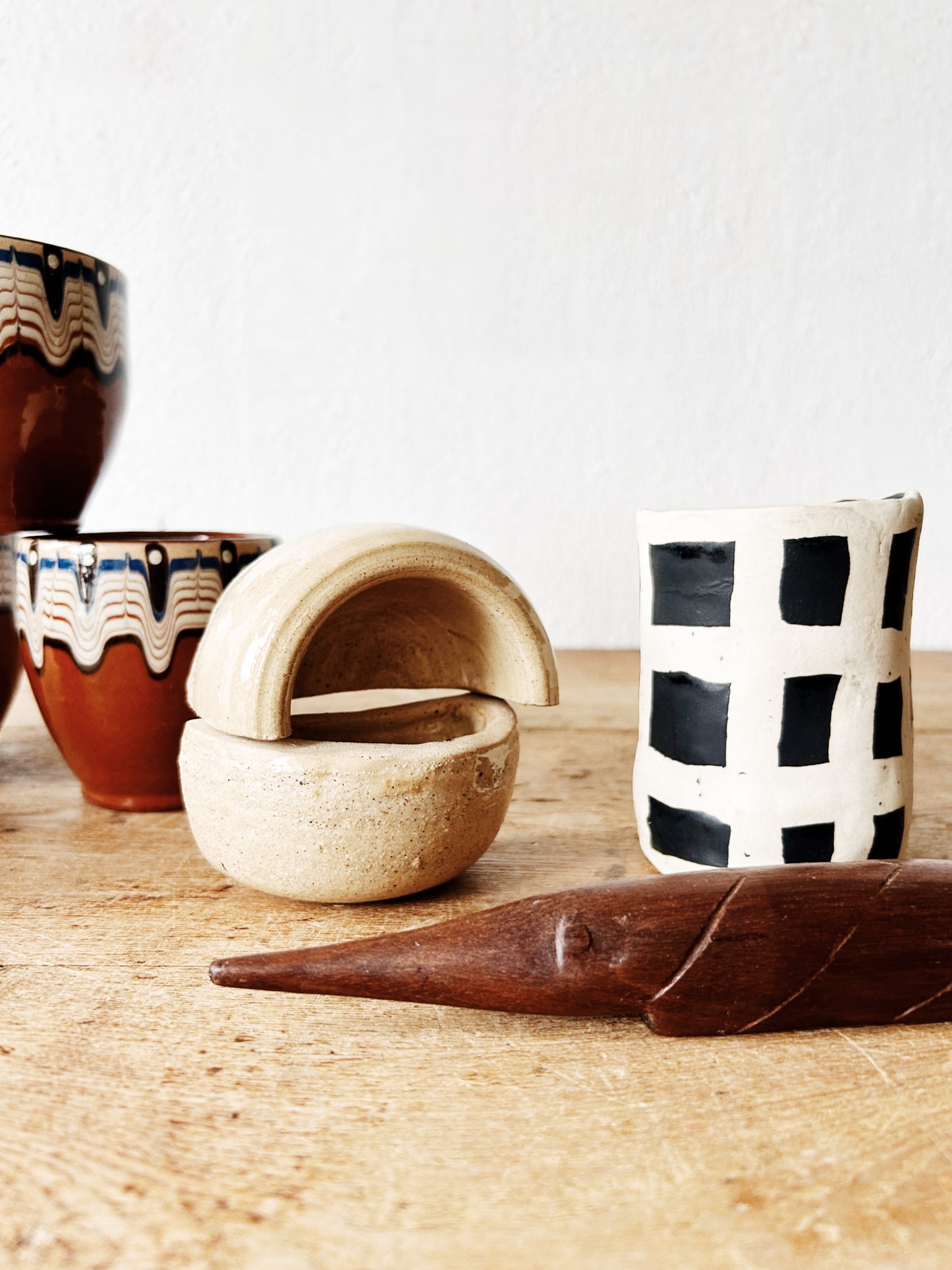 Handmade Teak Aardvark