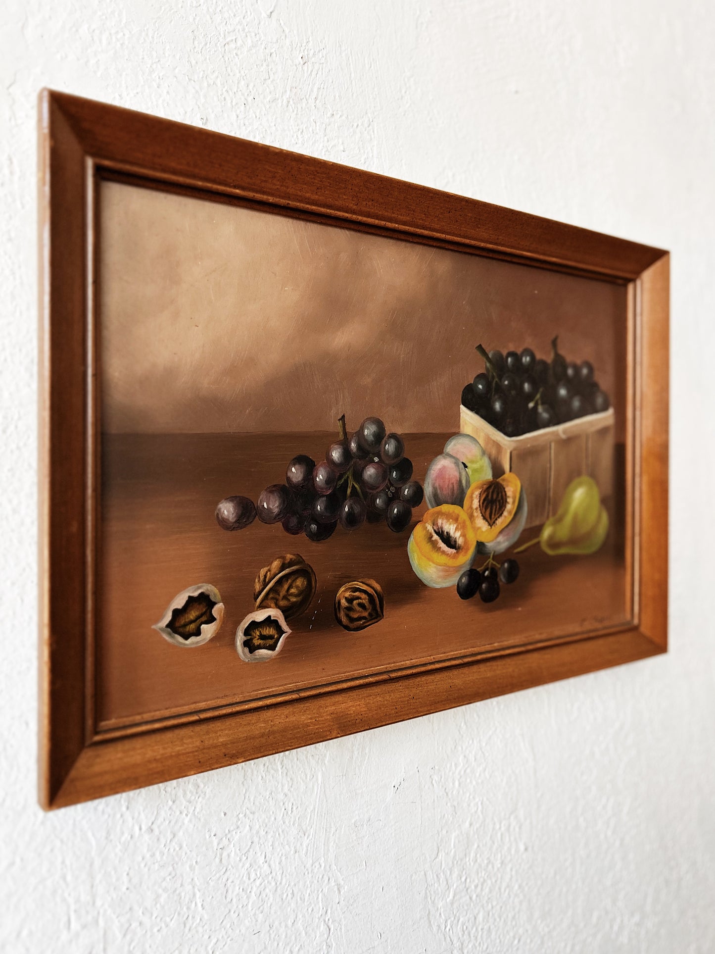 Vintage Still Life Oil Painting