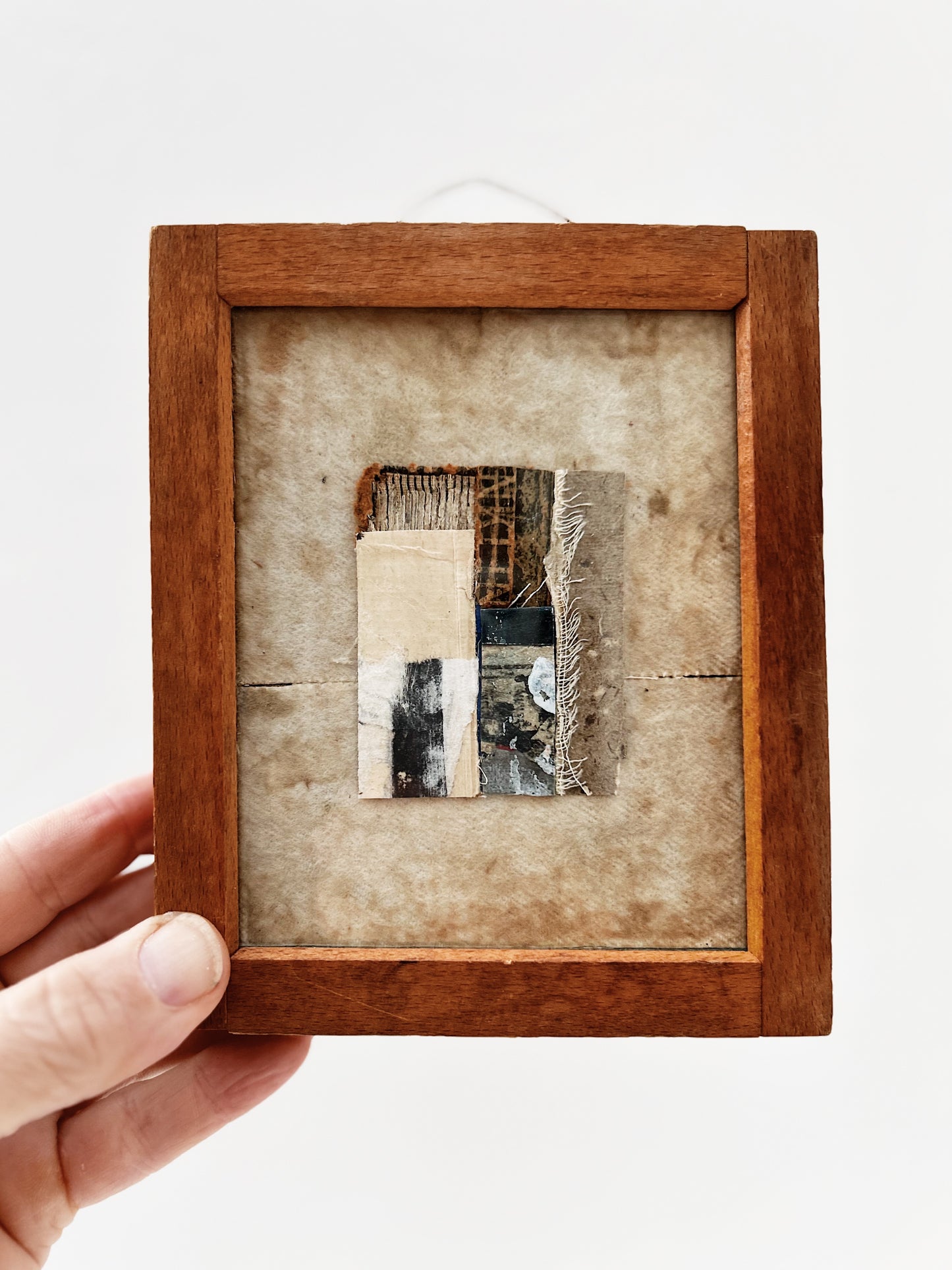 Original Mixed Media Collage by Claire Olberding