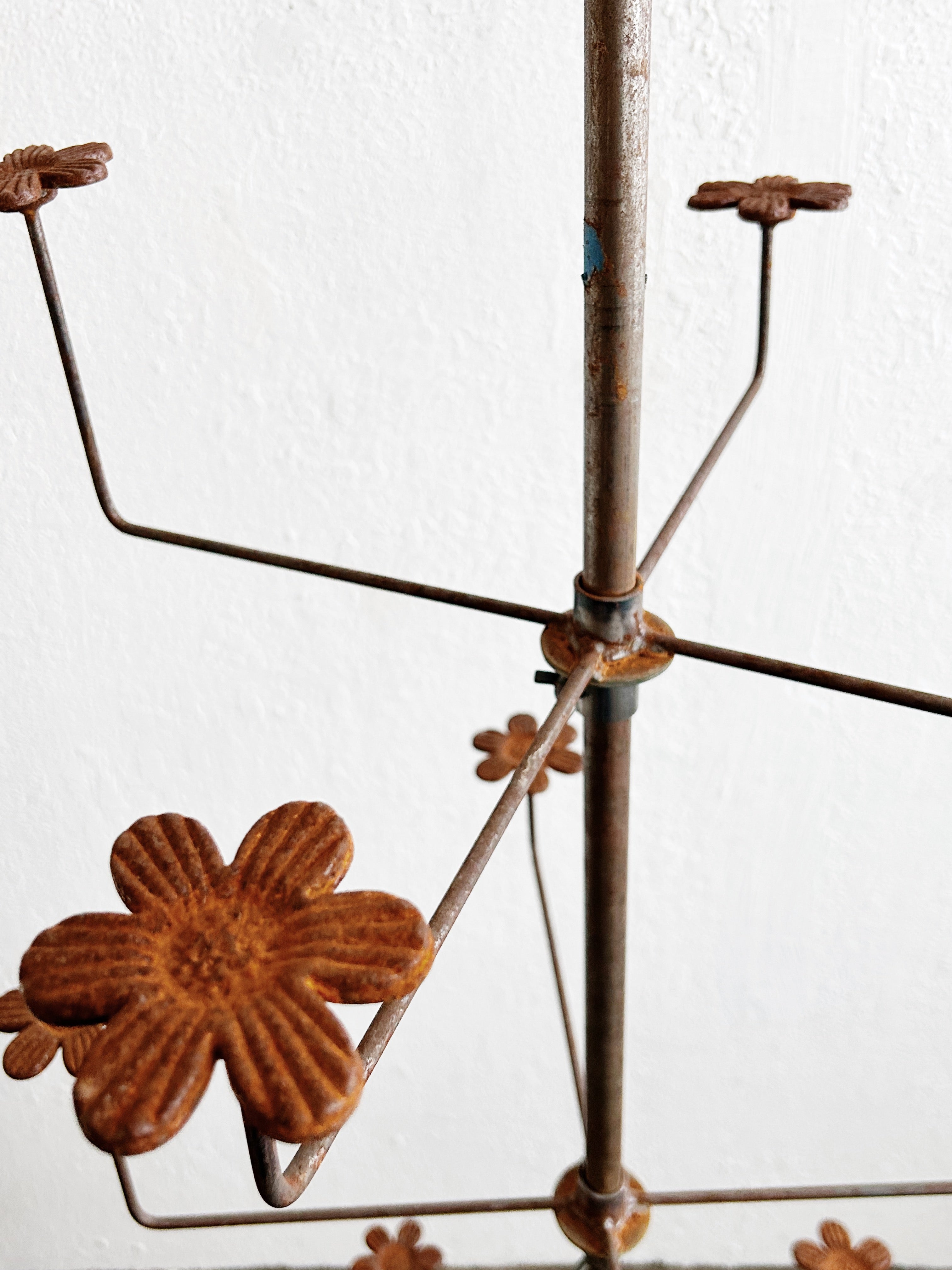 Vintage One of a Kind Steel Rack - Thumbnail 5