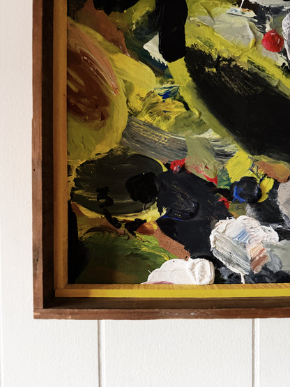 Vintage Abstract Expressionist Painting