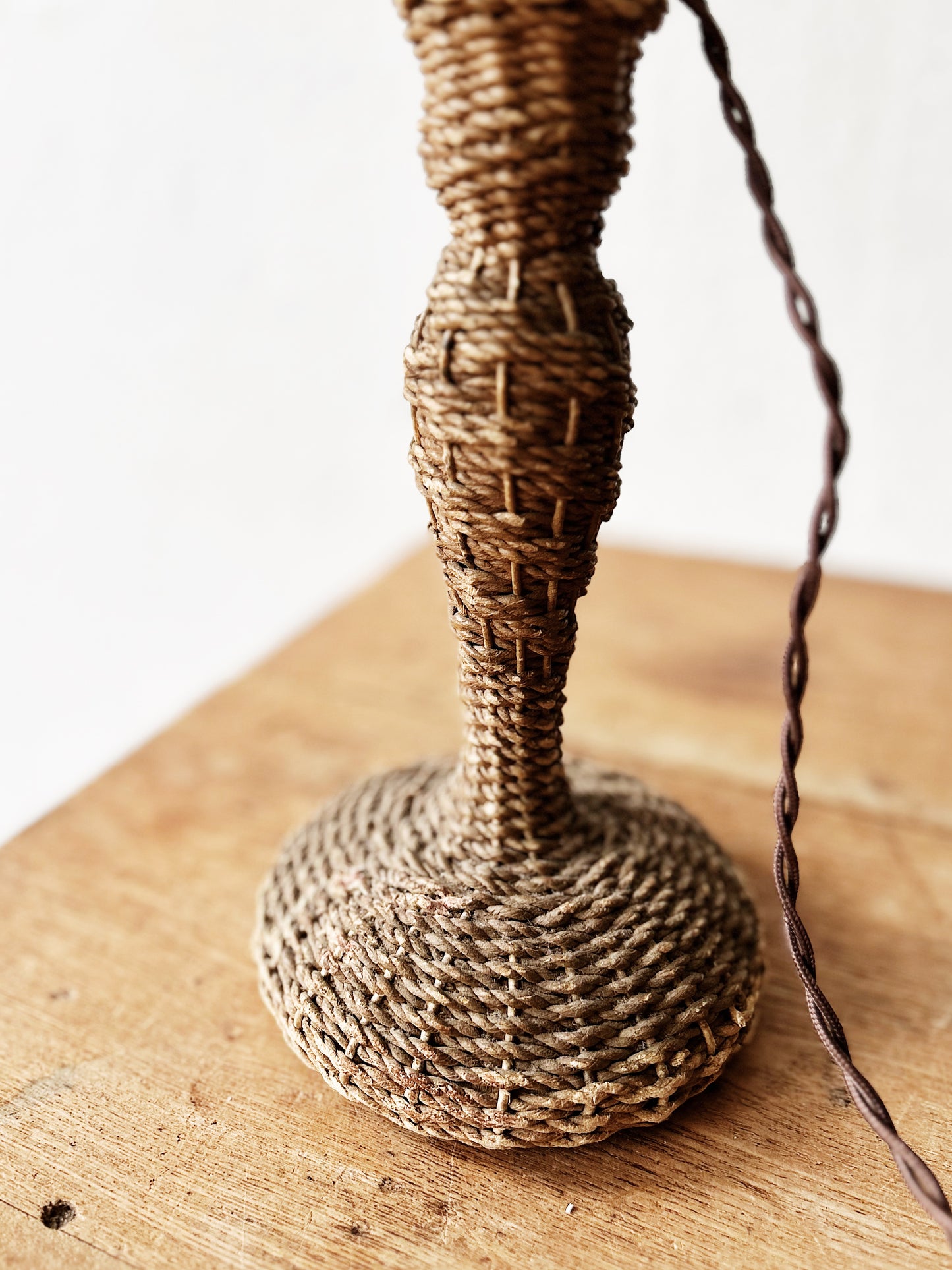 Antique Rope Lamp