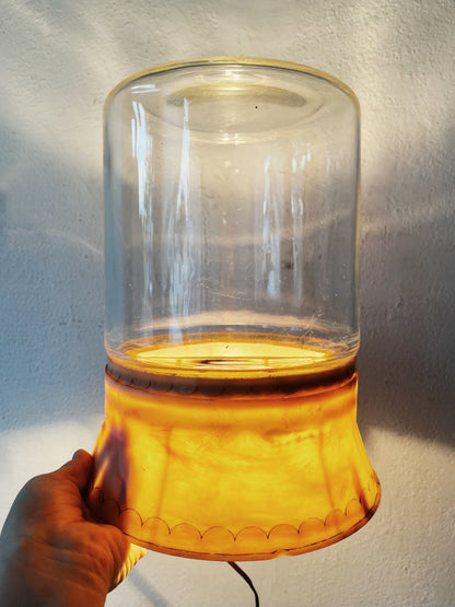 Mid Century Lighted Grow Terrarium