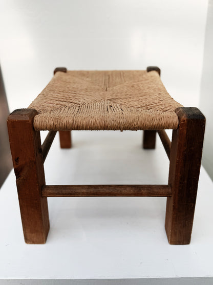 Antique Rope Stool