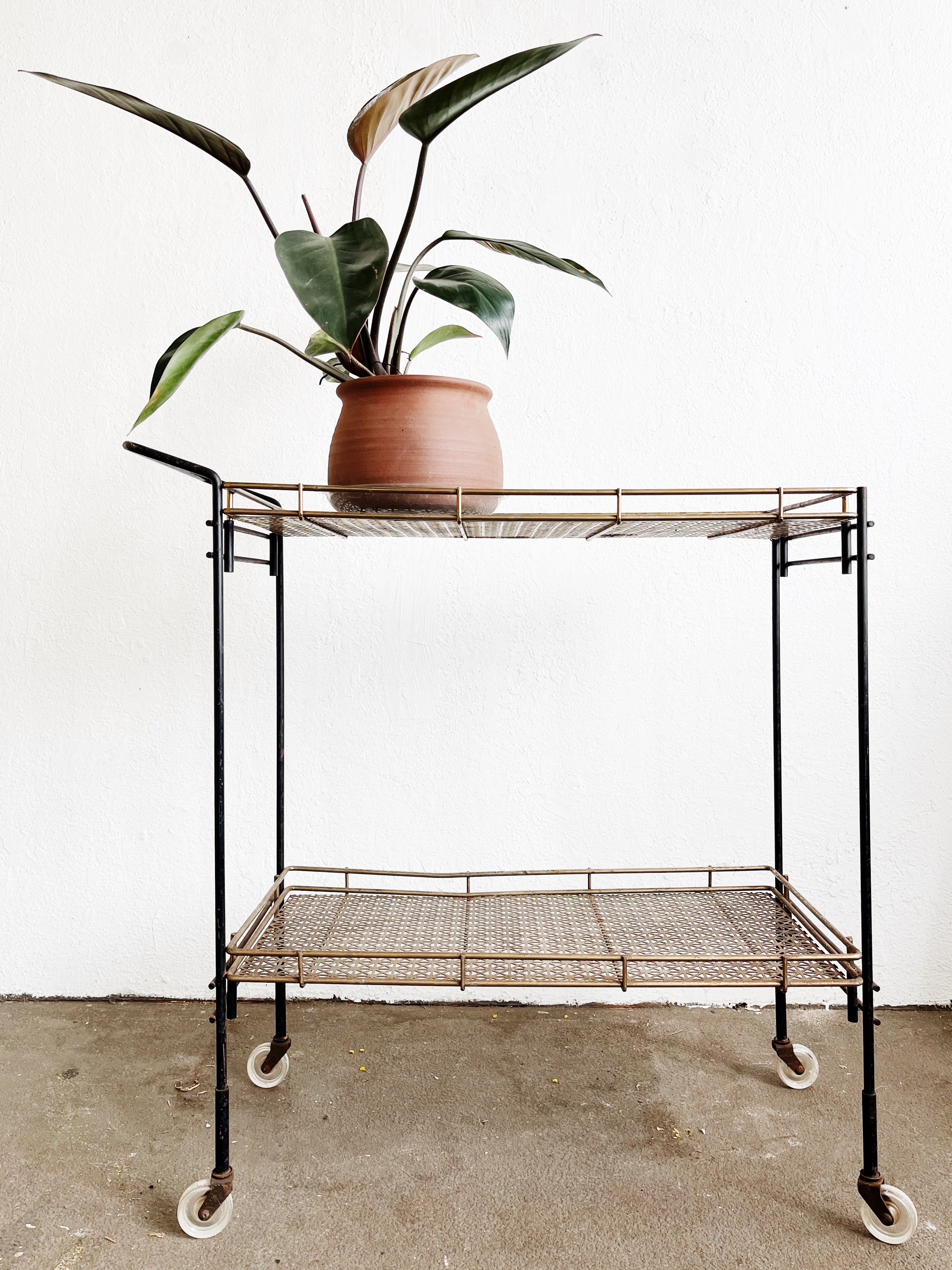 Vintage Mesh Cart - Thumbnail 2