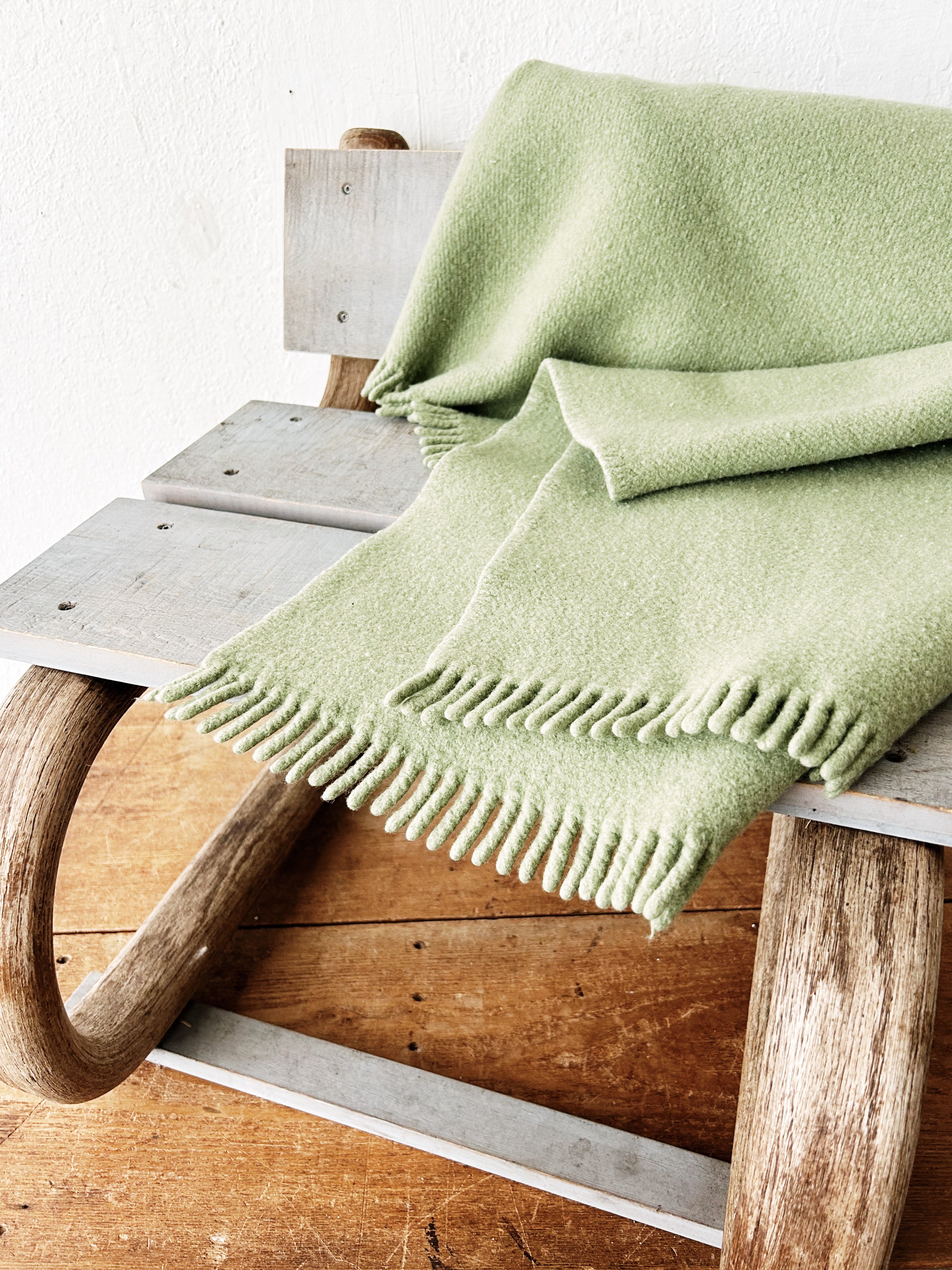 Vintage Wool Lap Blanket