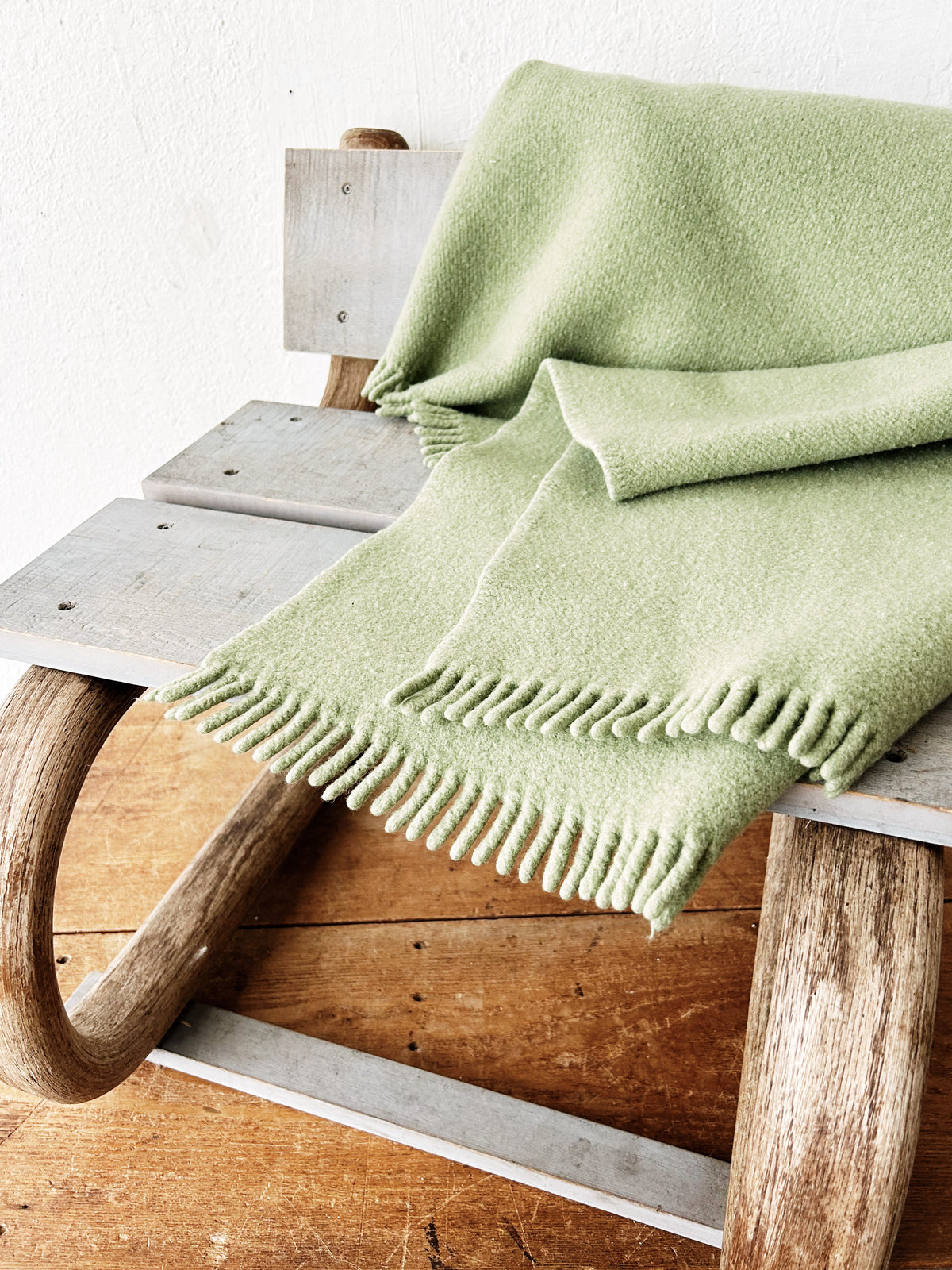Vintage Wool Lap Blanket